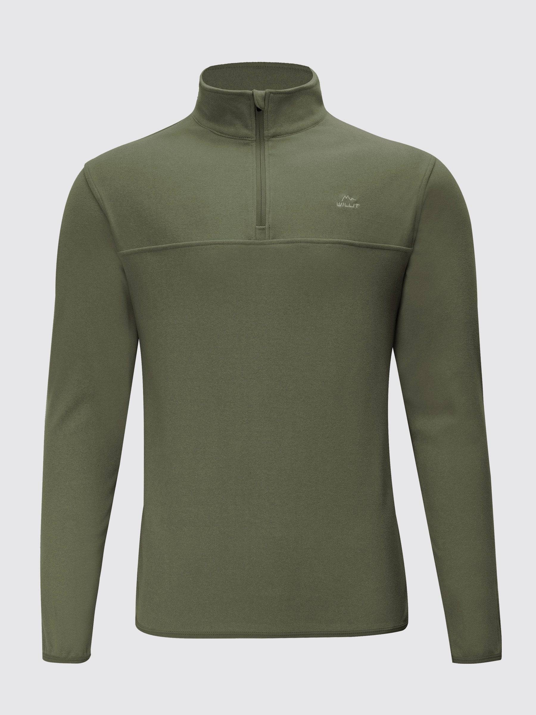 Men's Fleece Pullover Quarter Zip - Image 38