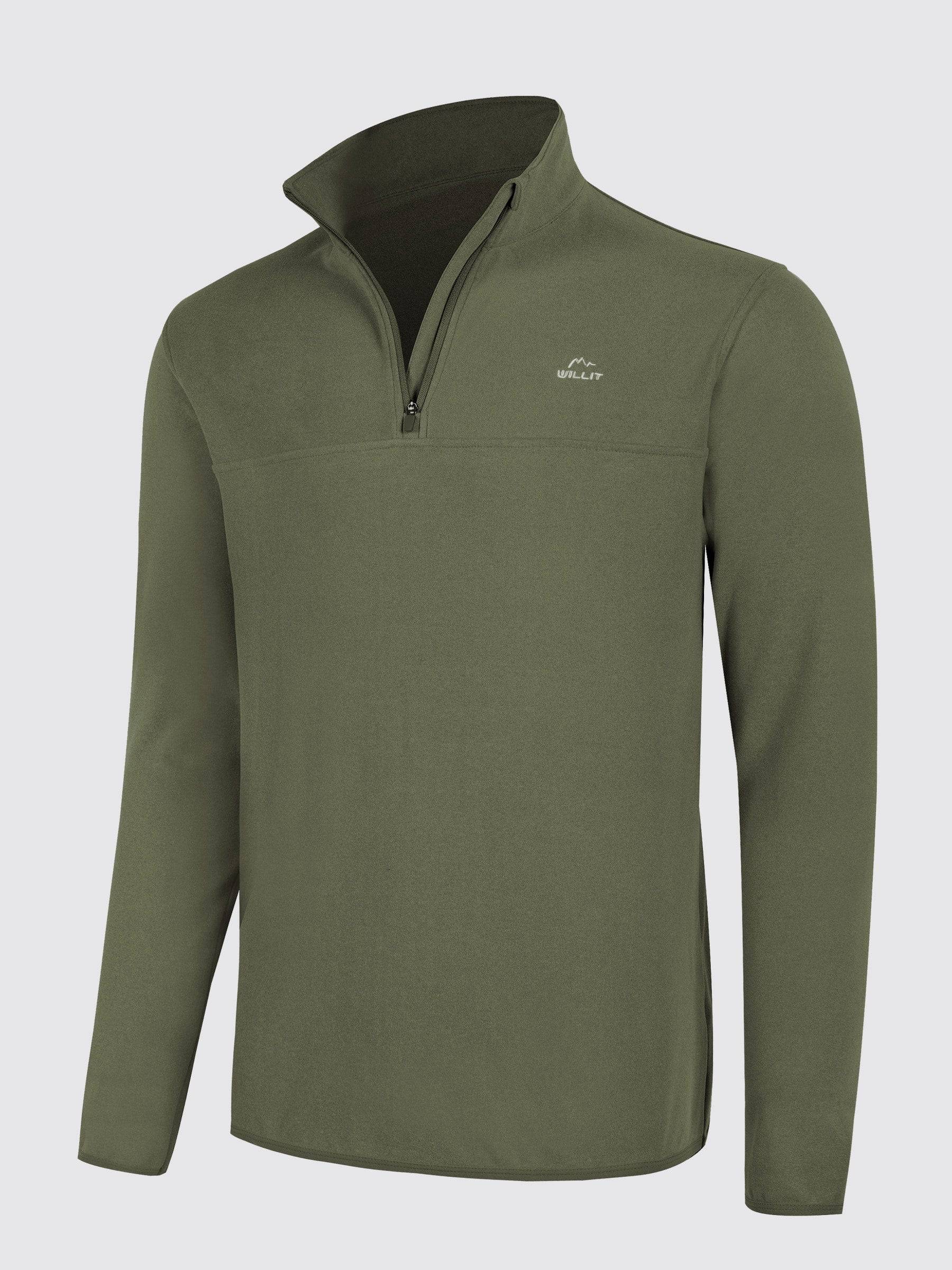 Men's Fleece Pullover Quarter Zip - Image 36