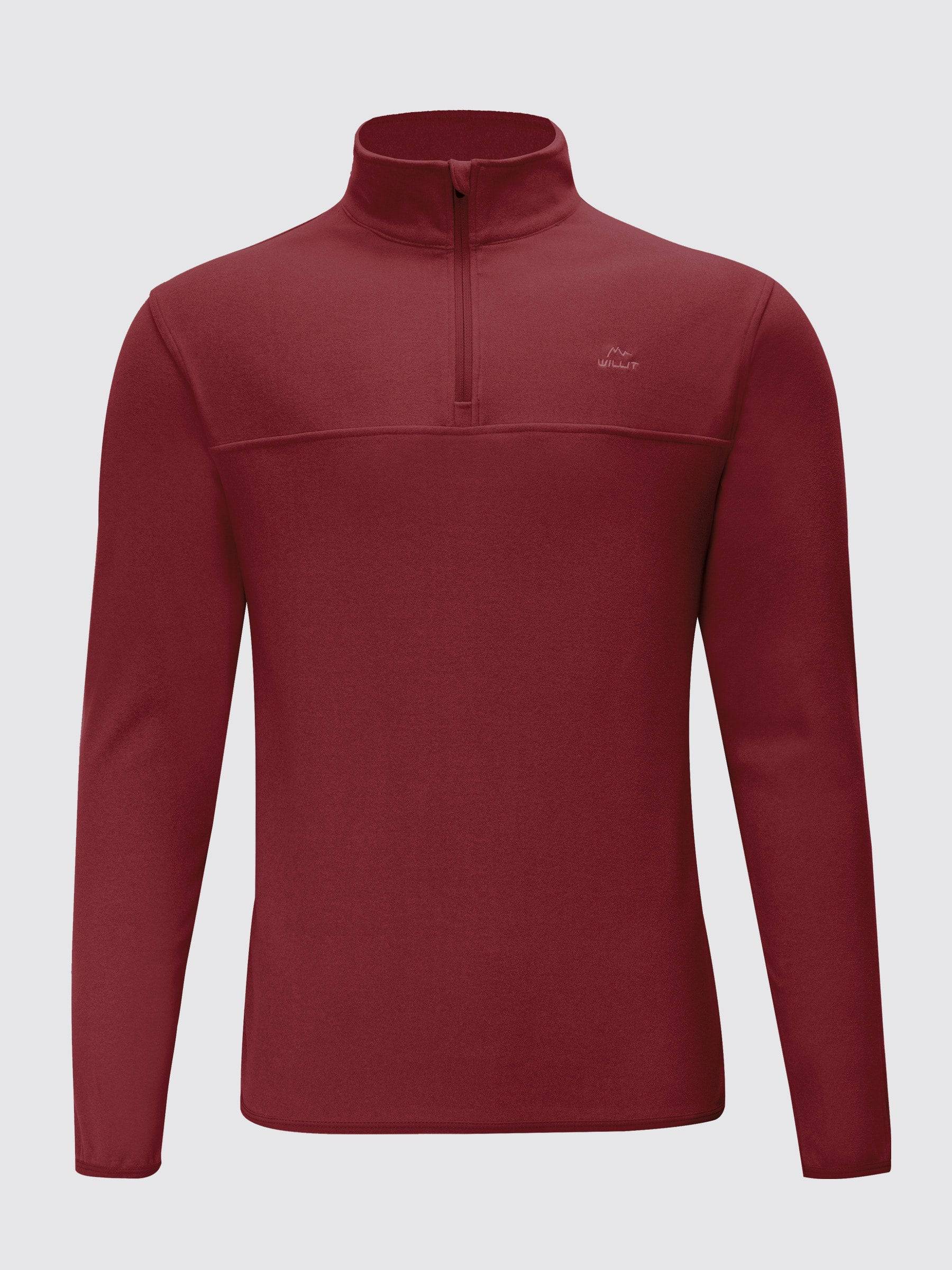 Men's Fleece Pullover Quarter Zip - Image 42