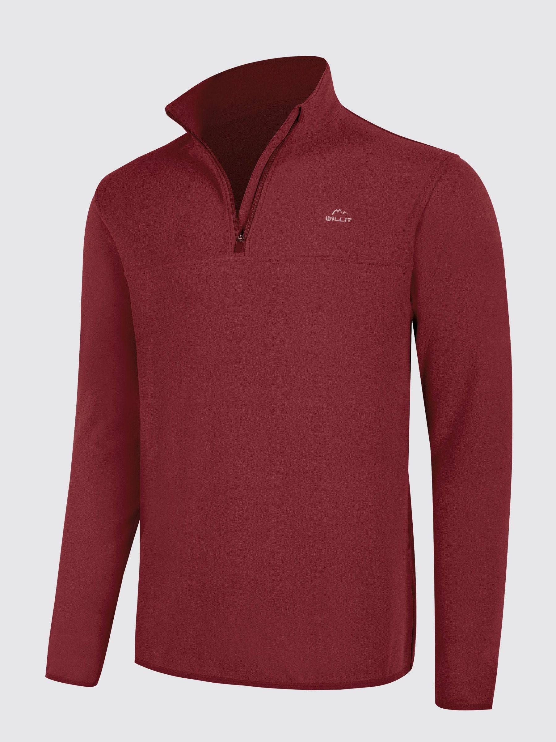 Men's Fleece Pullover Quarter Zip - Image 40