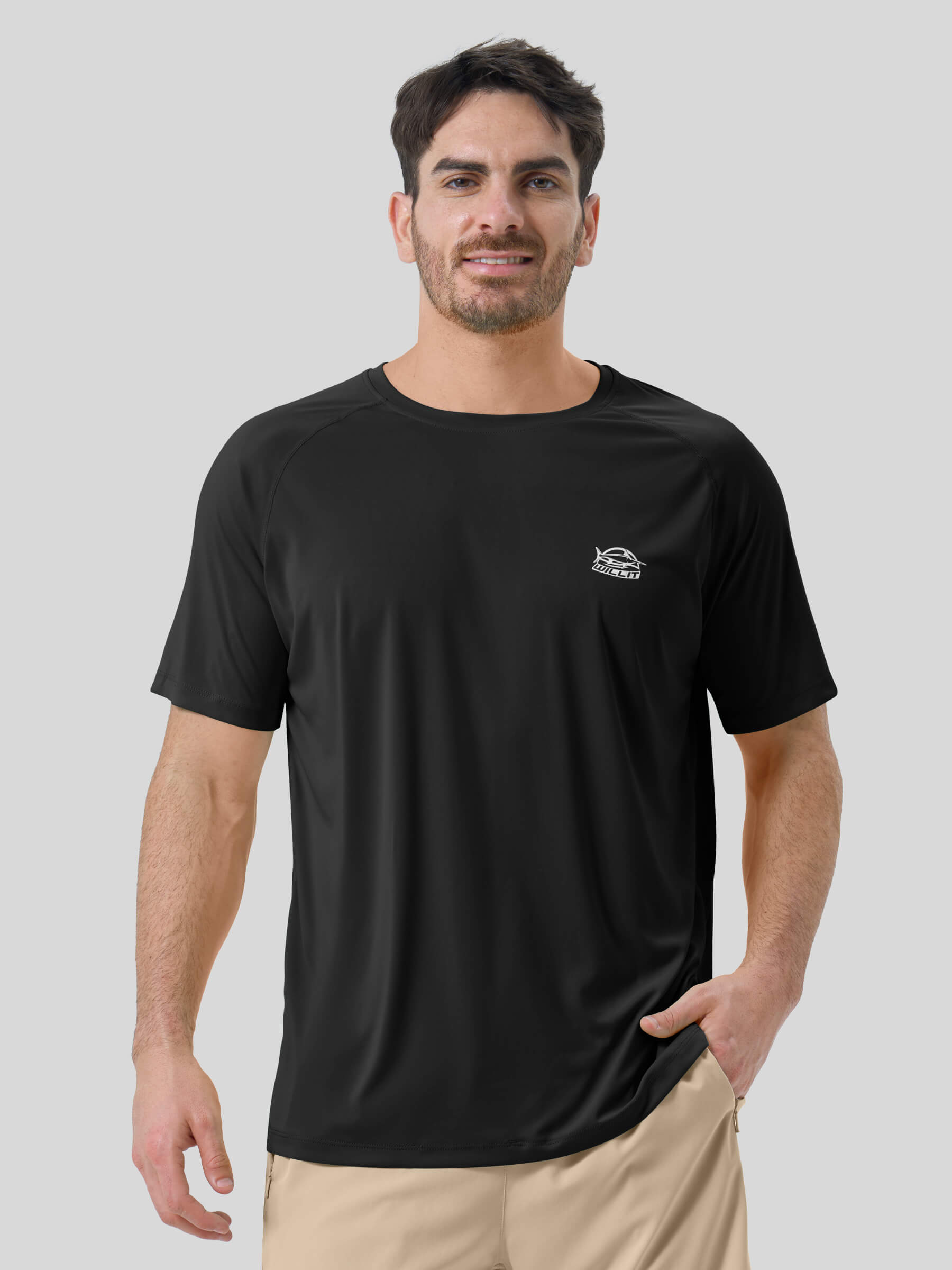 Men's Sun Protection Crew Neck T-Shirt - Image 18