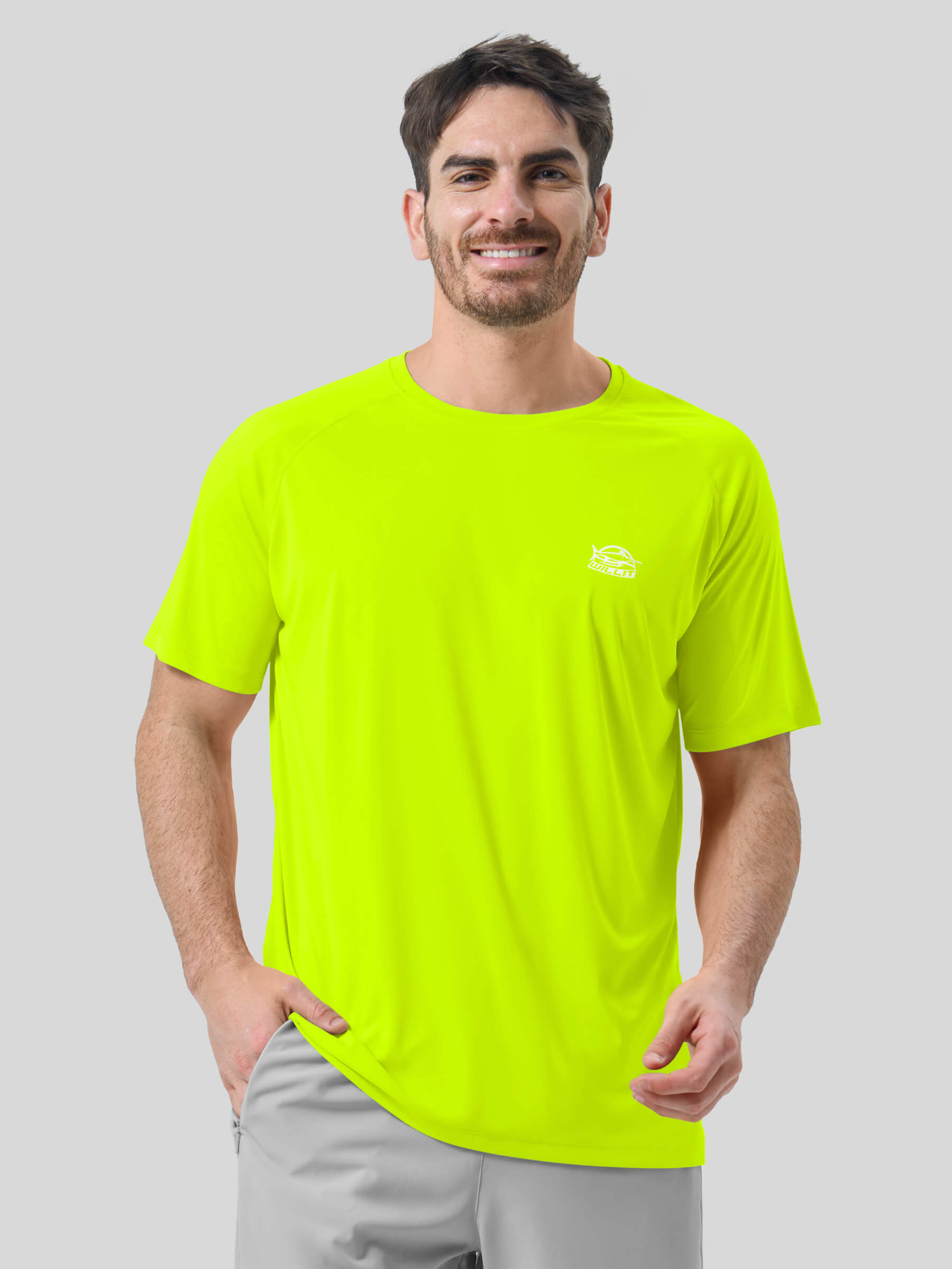 Men's Sun Protection Crew Neck T-Shirt - Image 53