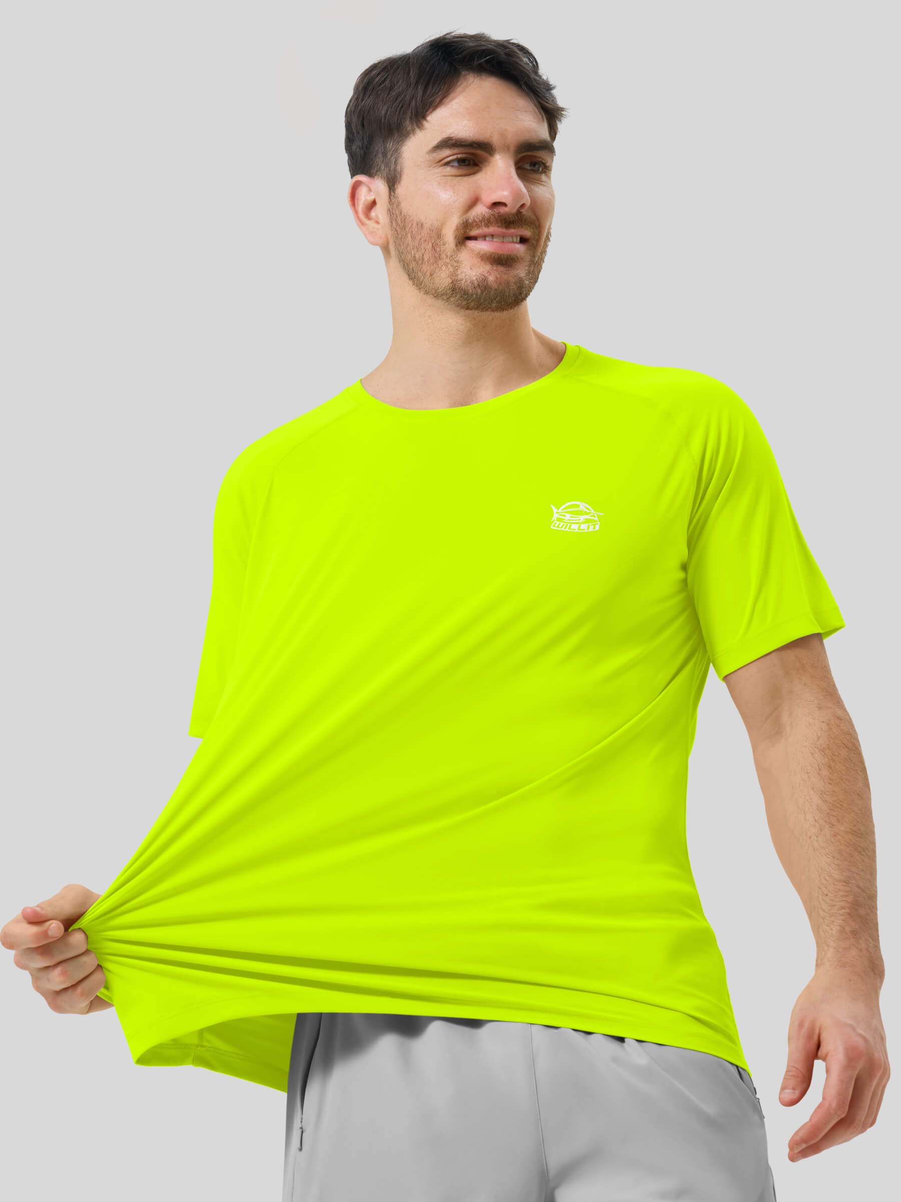Men's Sun Protection Crew Neck T-Shirt - Image 54
