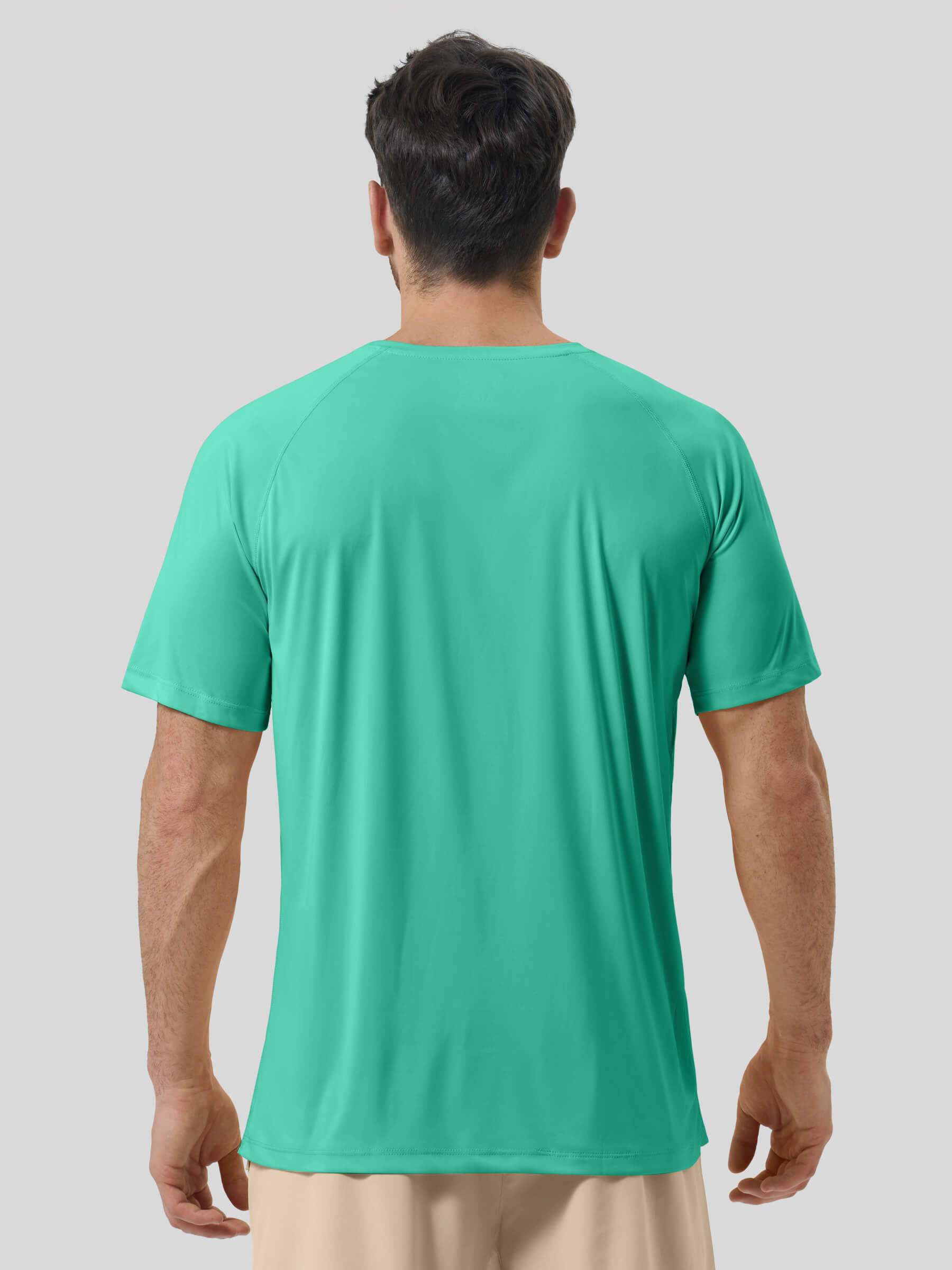 Men's Sun Protection Crew Neck T-Shirt - Image 56