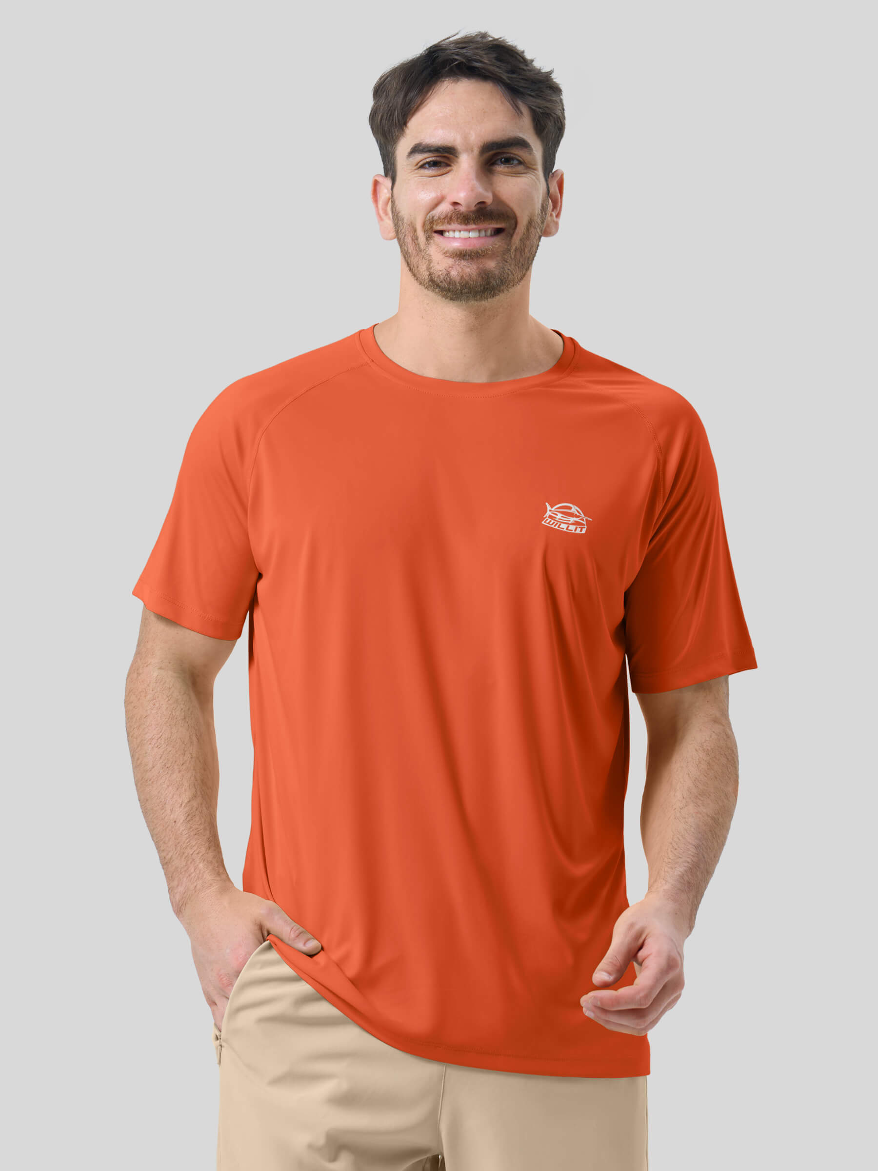 Men's Sun Protection Crew Neck T-Shirt - Image 24