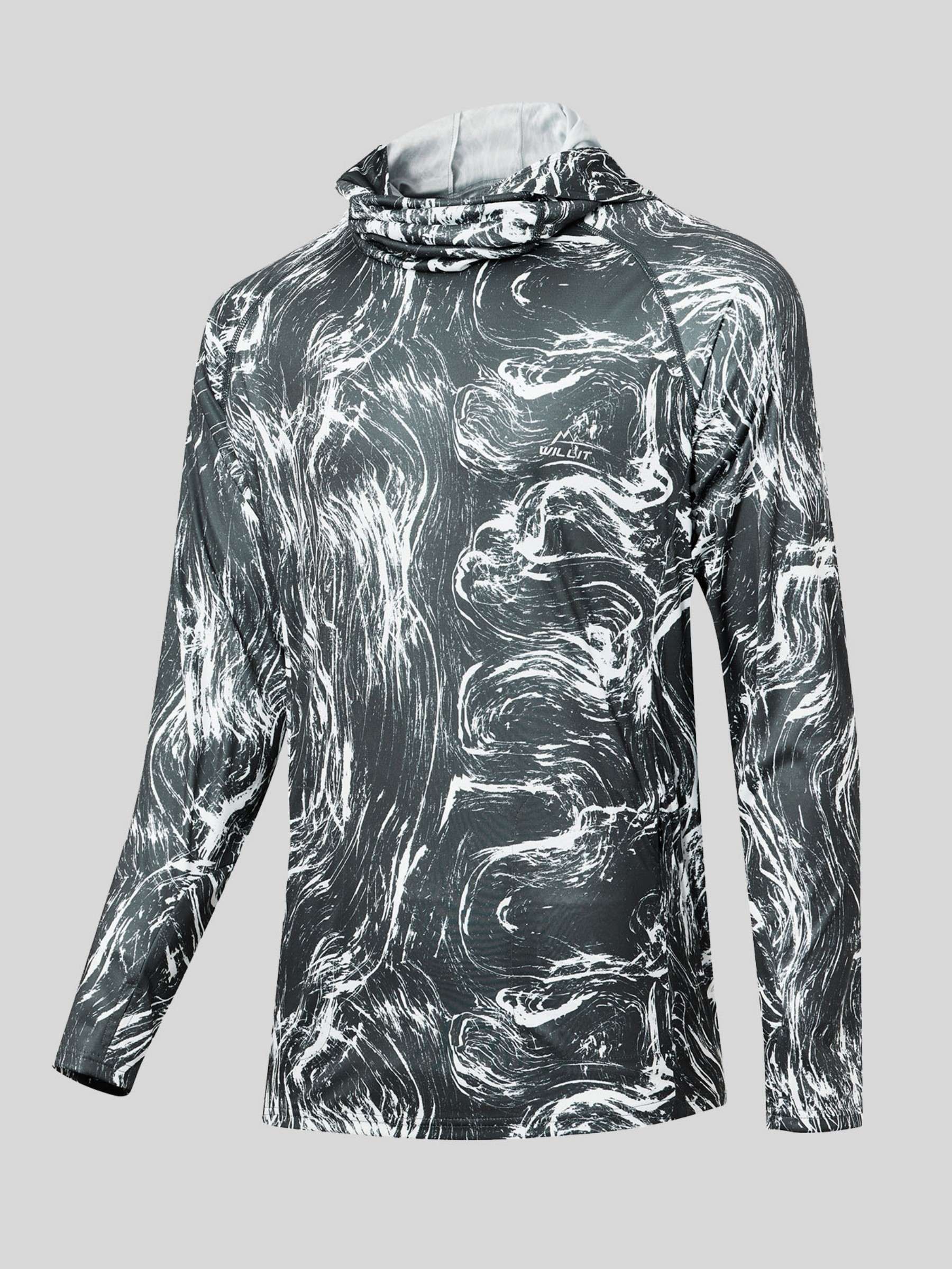 Men's Sun Protection Hoodie Shirts UPF 50+ - Image 28