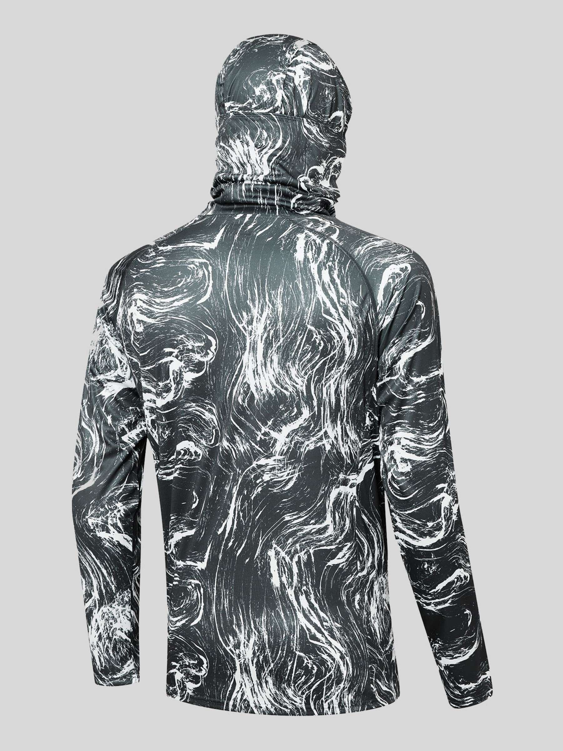Men's Sun Protection Hoodie Shirts UPF 50+ - Image 30