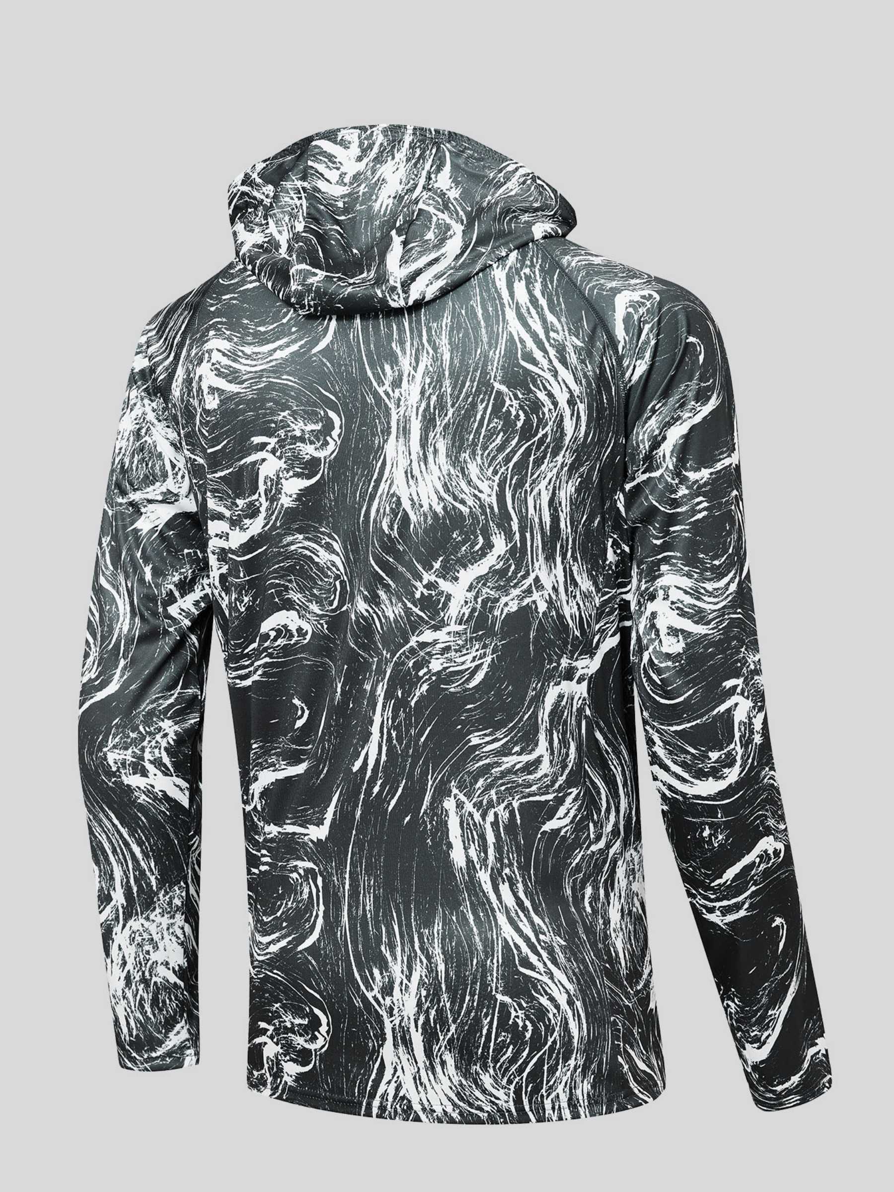 Men's Sun Protection Hoodie Shirts UPF 50+ - Image 29