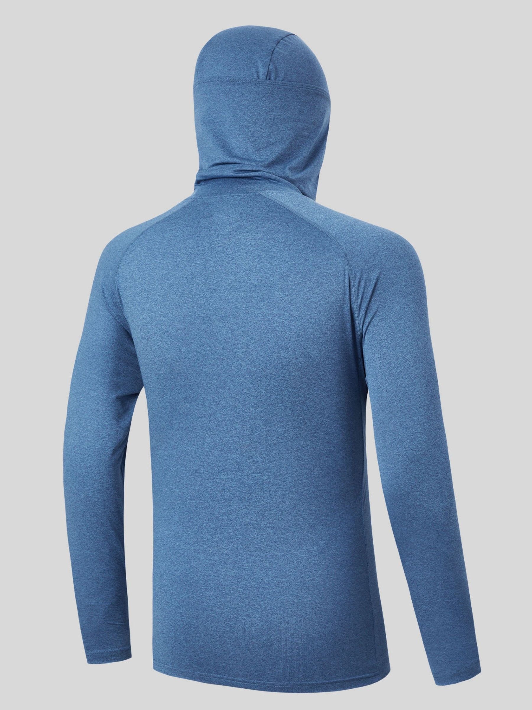 Men's Sun Protection Hoodie Shirts UPF 50+ - Image 33