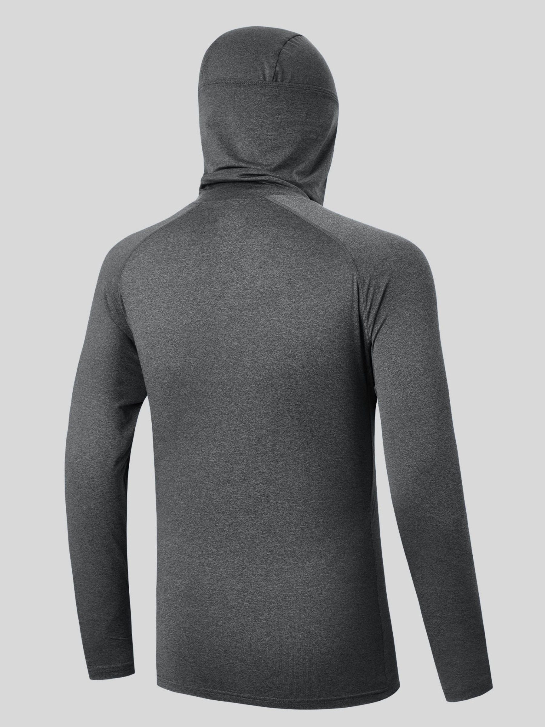 Men's Sun Protection Hoodie Shirts UPF 50+ - Image 36