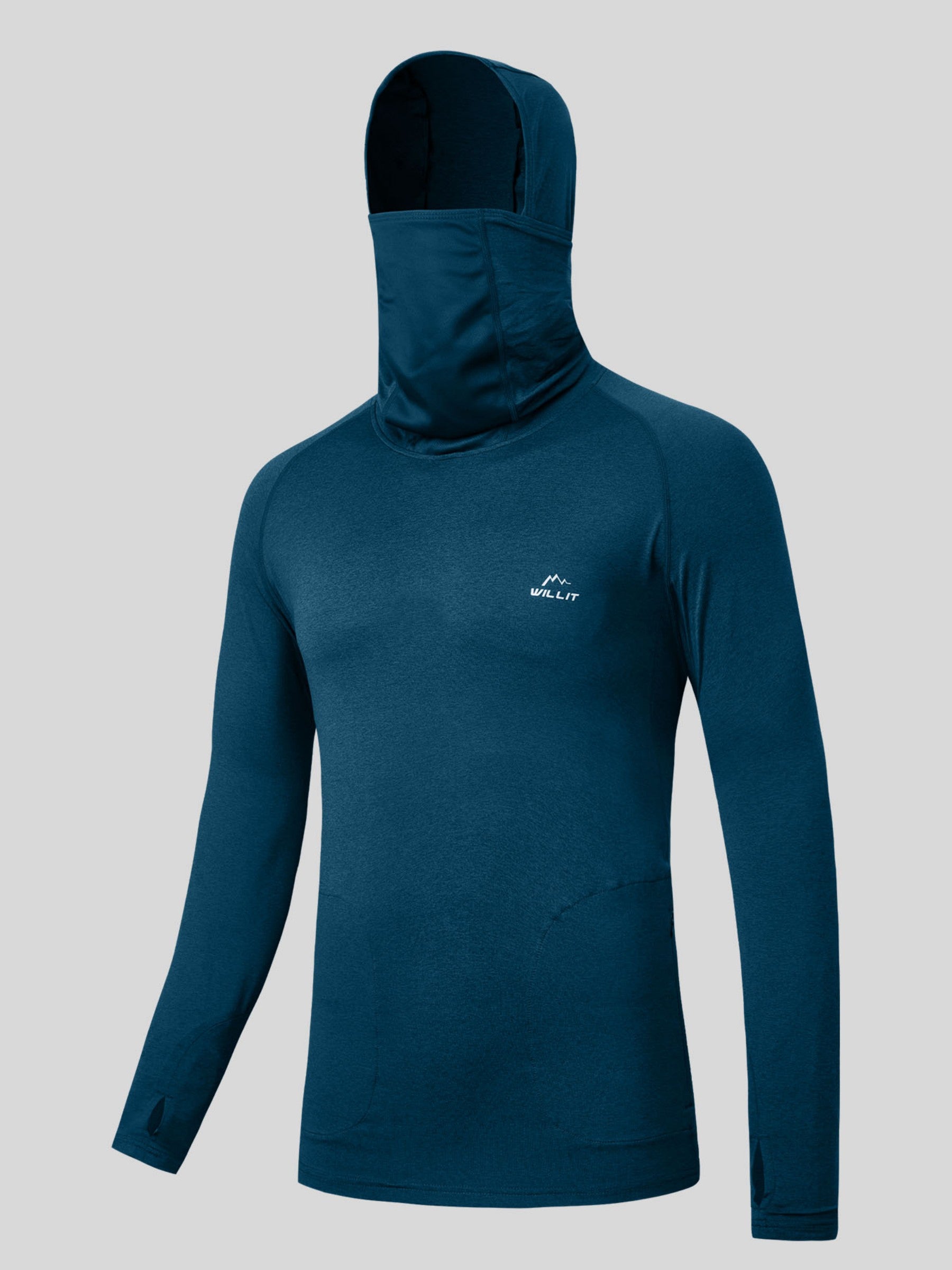 Men's Sun Protection Hoodie Shirts UPF 50+ - Image 41