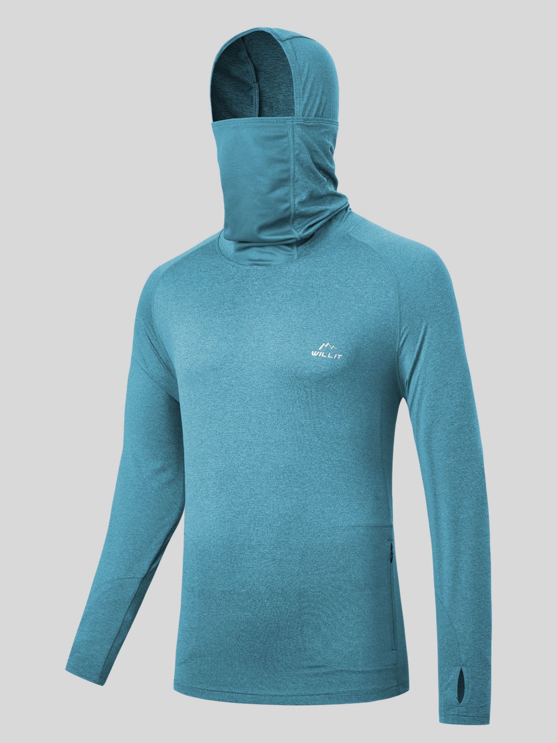 Men's Sun Protection Hoodie Shirts UPF 50+ - Image 6