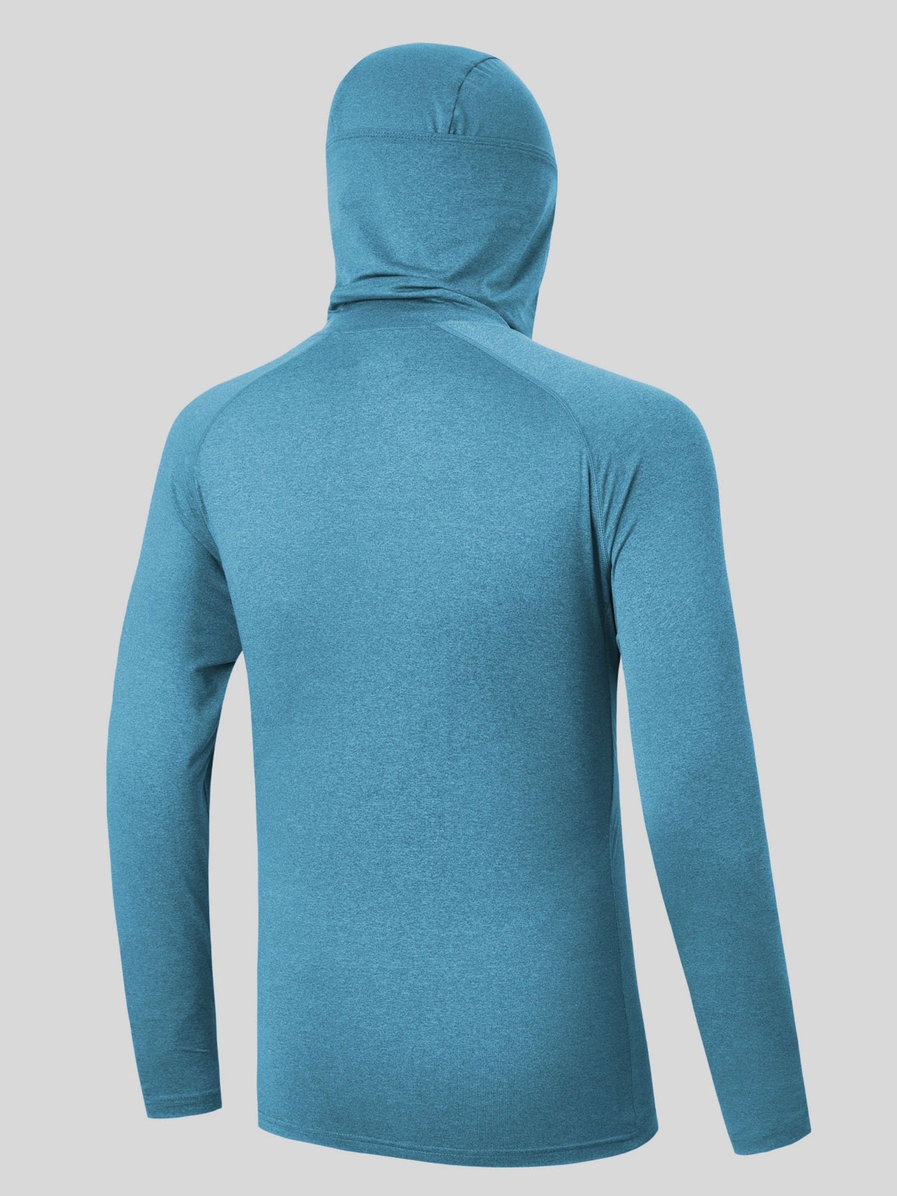 Men's Sun Protection Hoodie Shirts UPF 50+ - Image 7