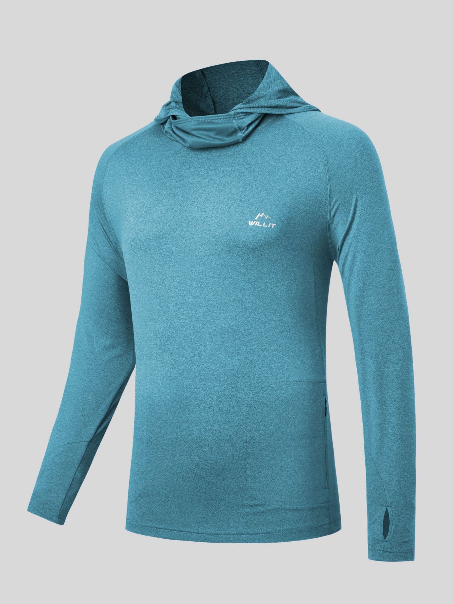 Men's Sun Protection Hoodie Shirts UPF 50+ - Image 5
