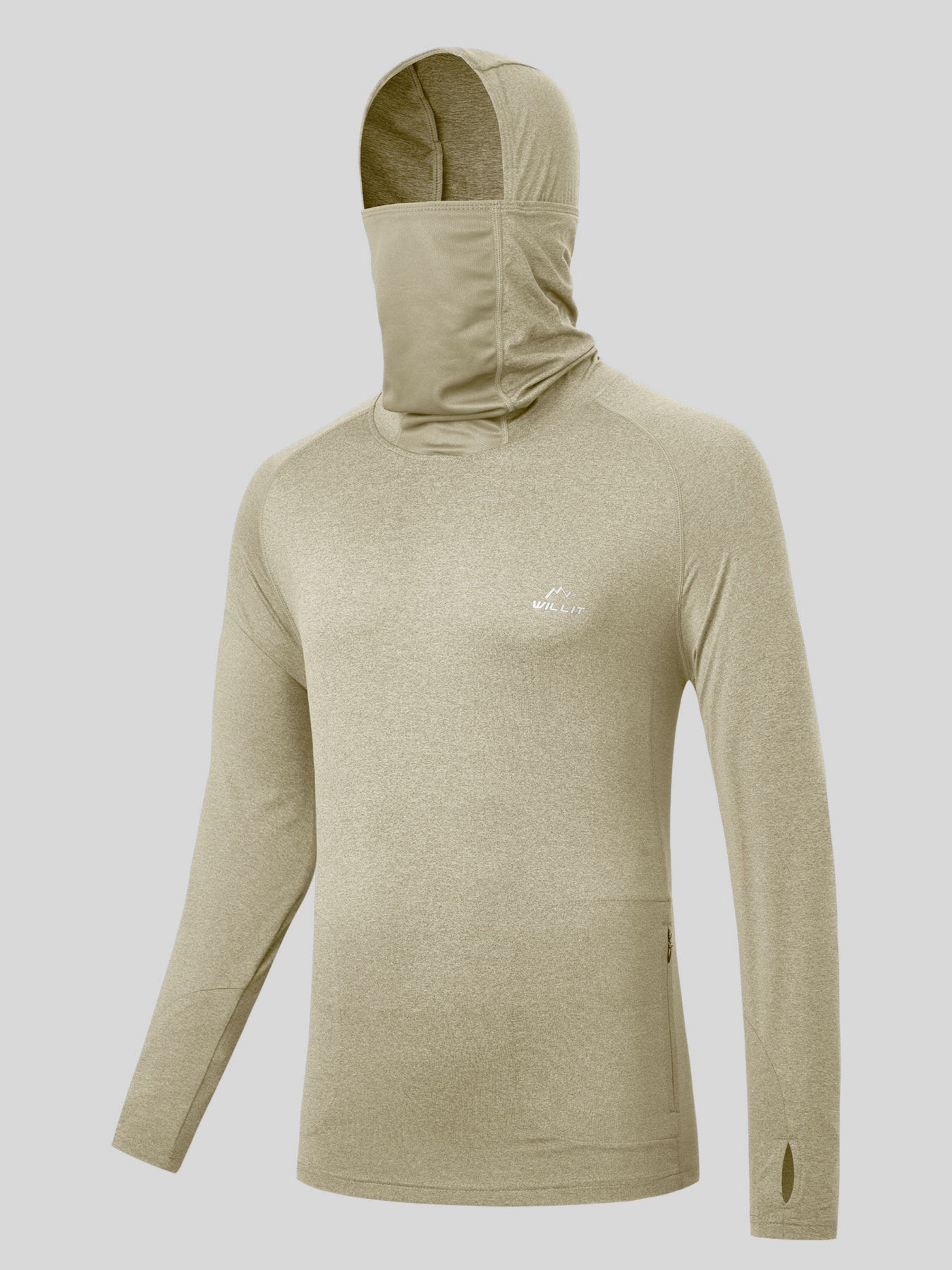 Men's Sun Protection Hoodie Shirts UPF 50+ - Image 3