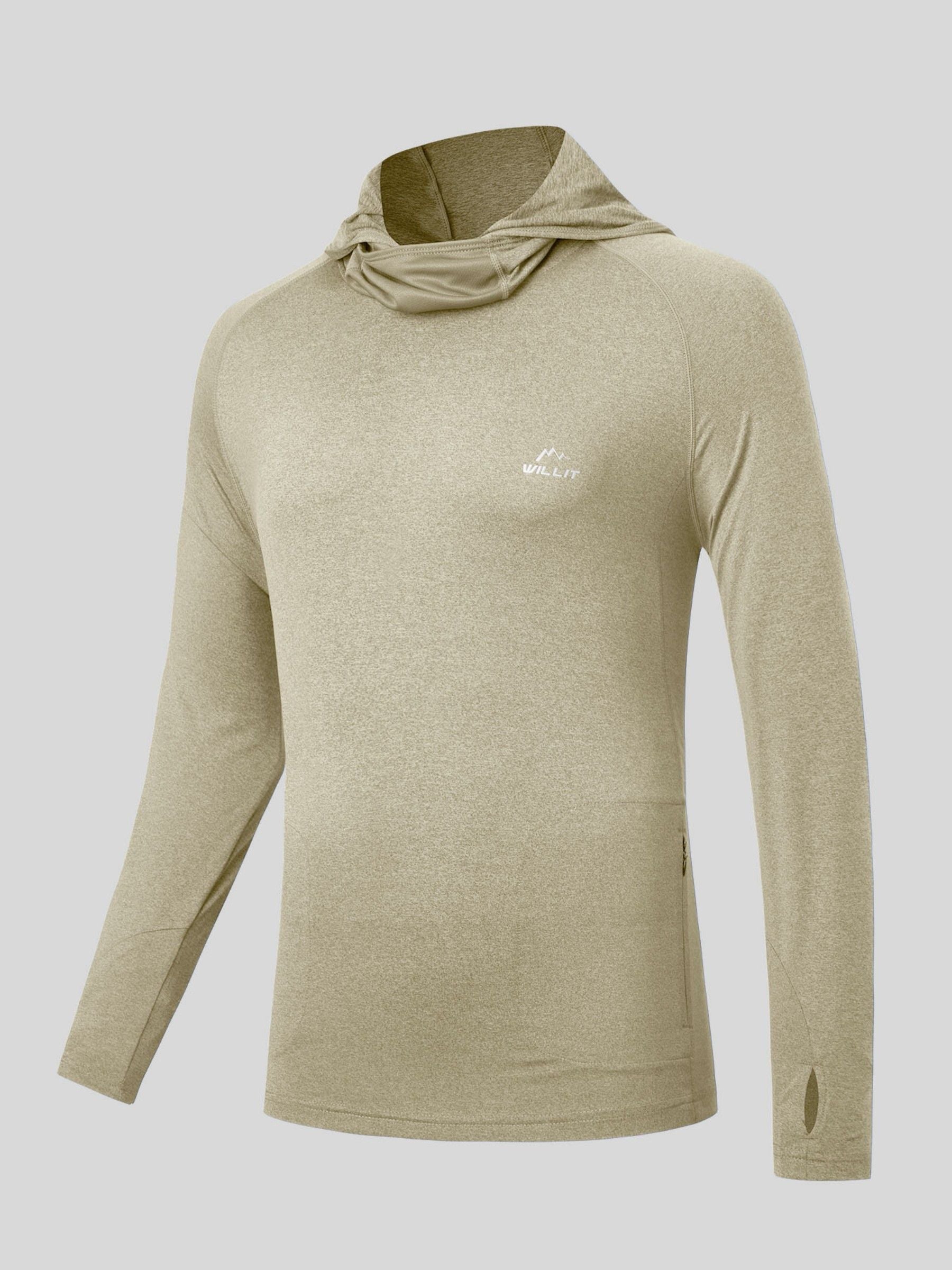 Men's Sun Protection Hoodie Shirts UPF 50+ - Image 2
