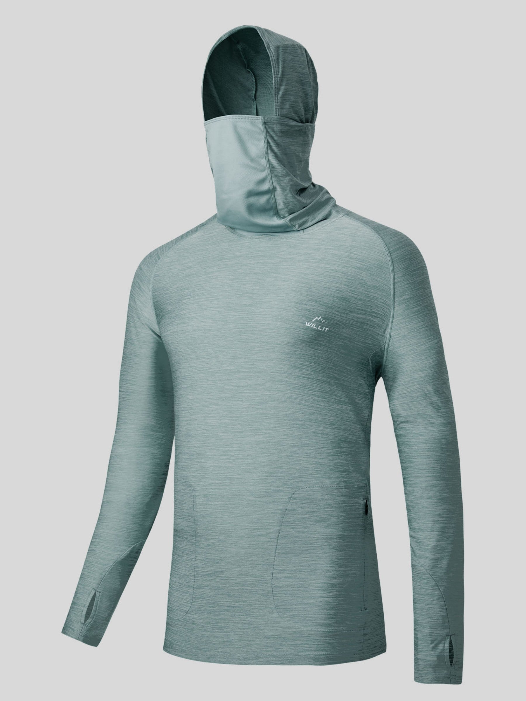 Men's Sun Protection Hoodie Shirts UPF 50+ - Image 9