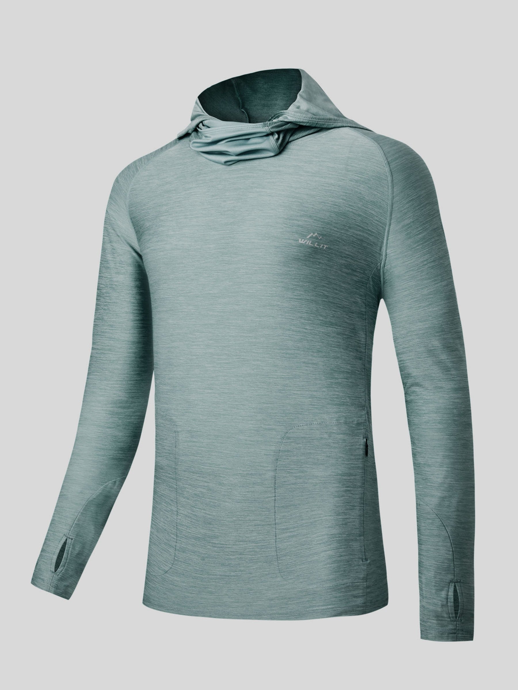 Men's Sun Protection Hoodie Shirts UPF 50+ - Image 8