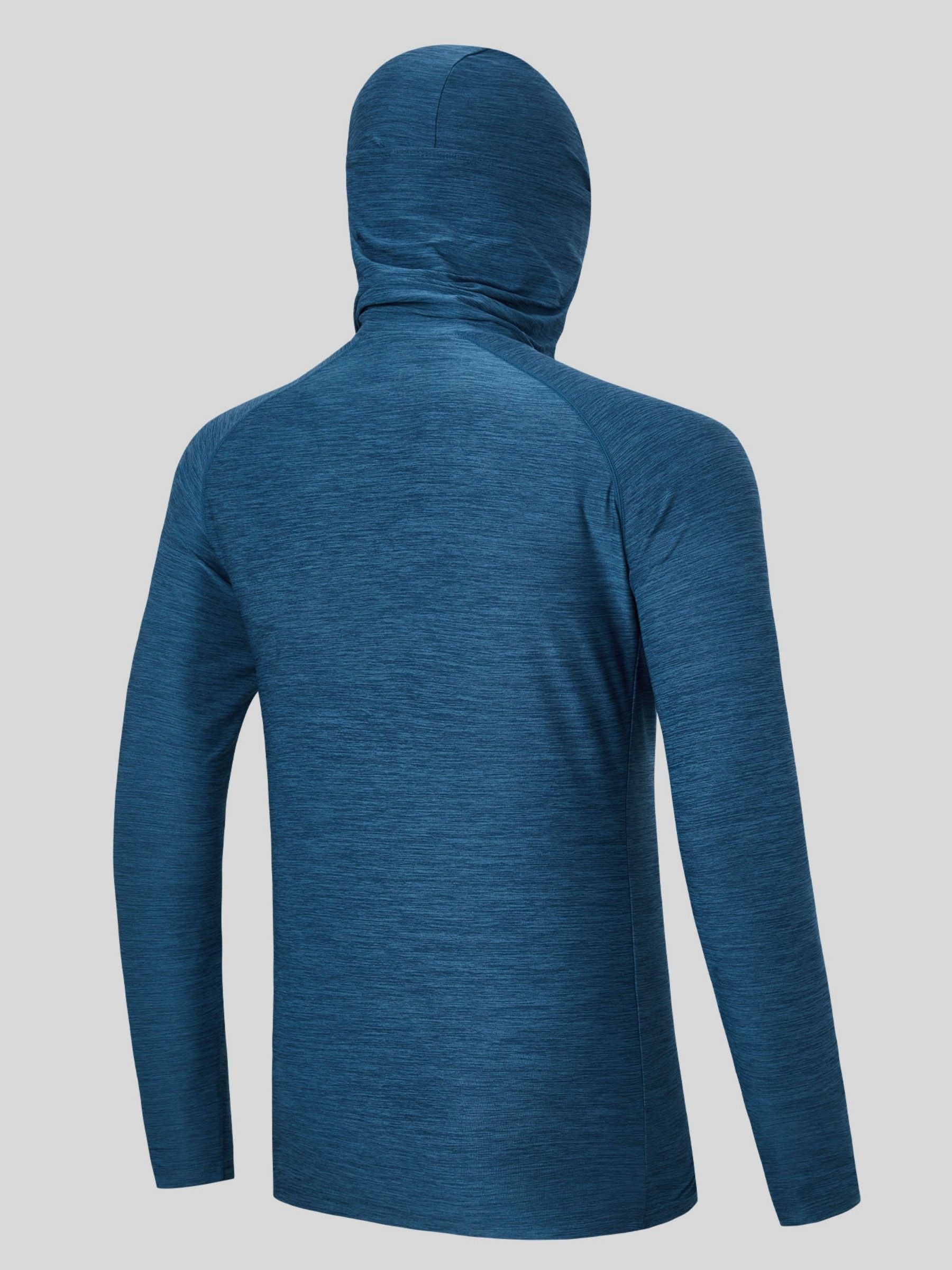 Men's Sun Protection Hoodie Shirts UPF 50+ - Image 21