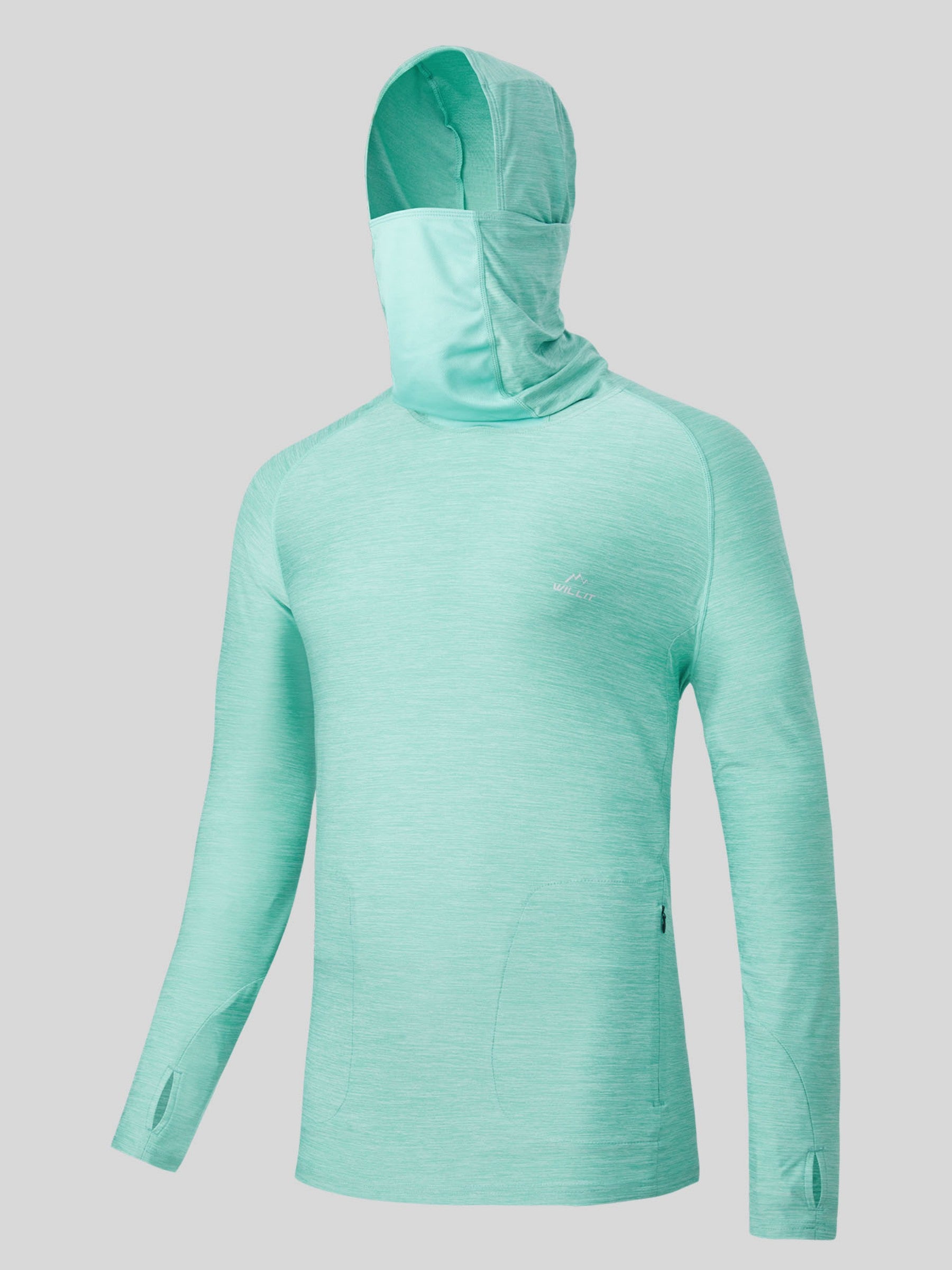 Men's Sun Protection Hoodie Shirts UPF 50+ - Image 12