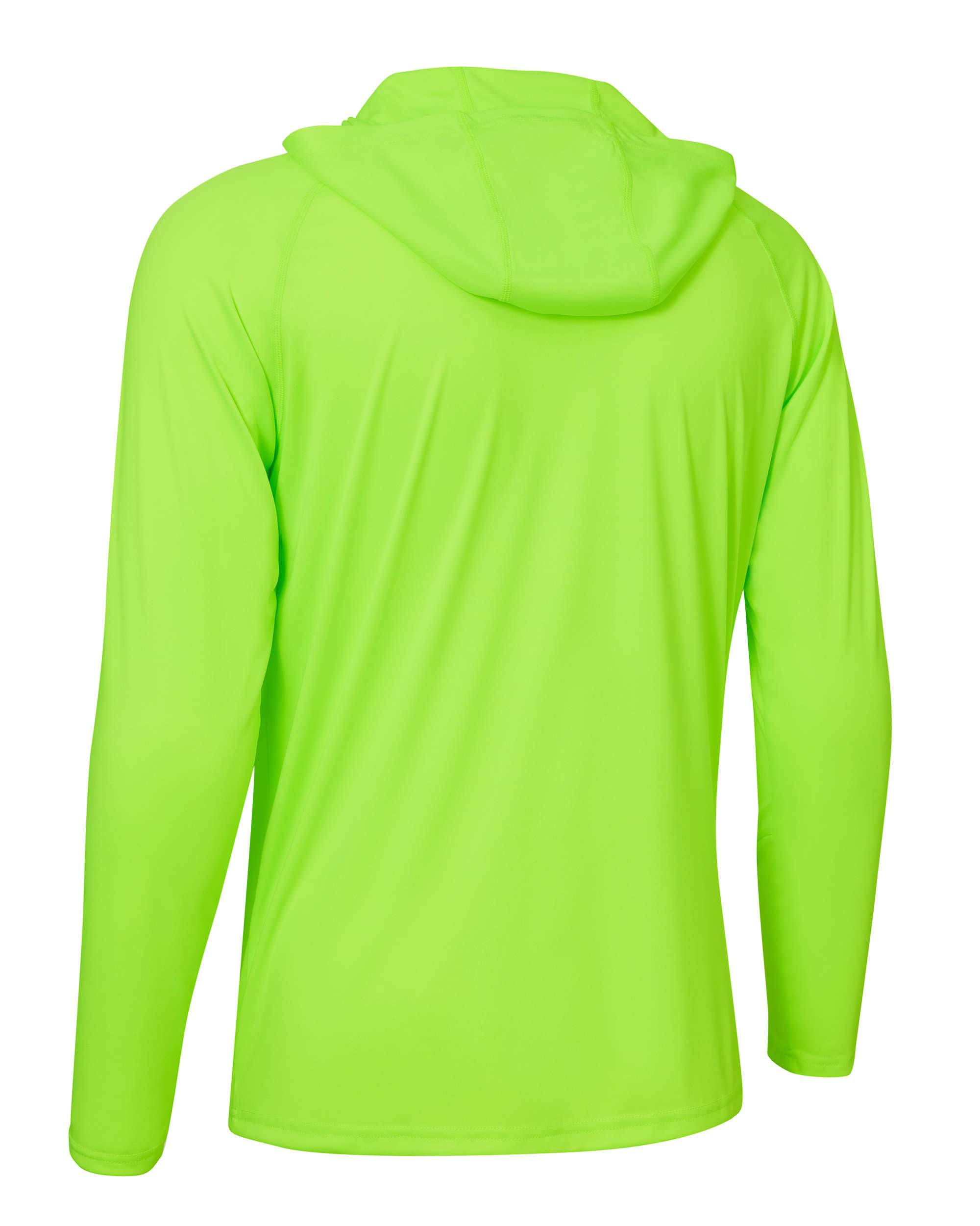 Men's Sun Protection Long Sleeve Shirts with Hood - Image 49
