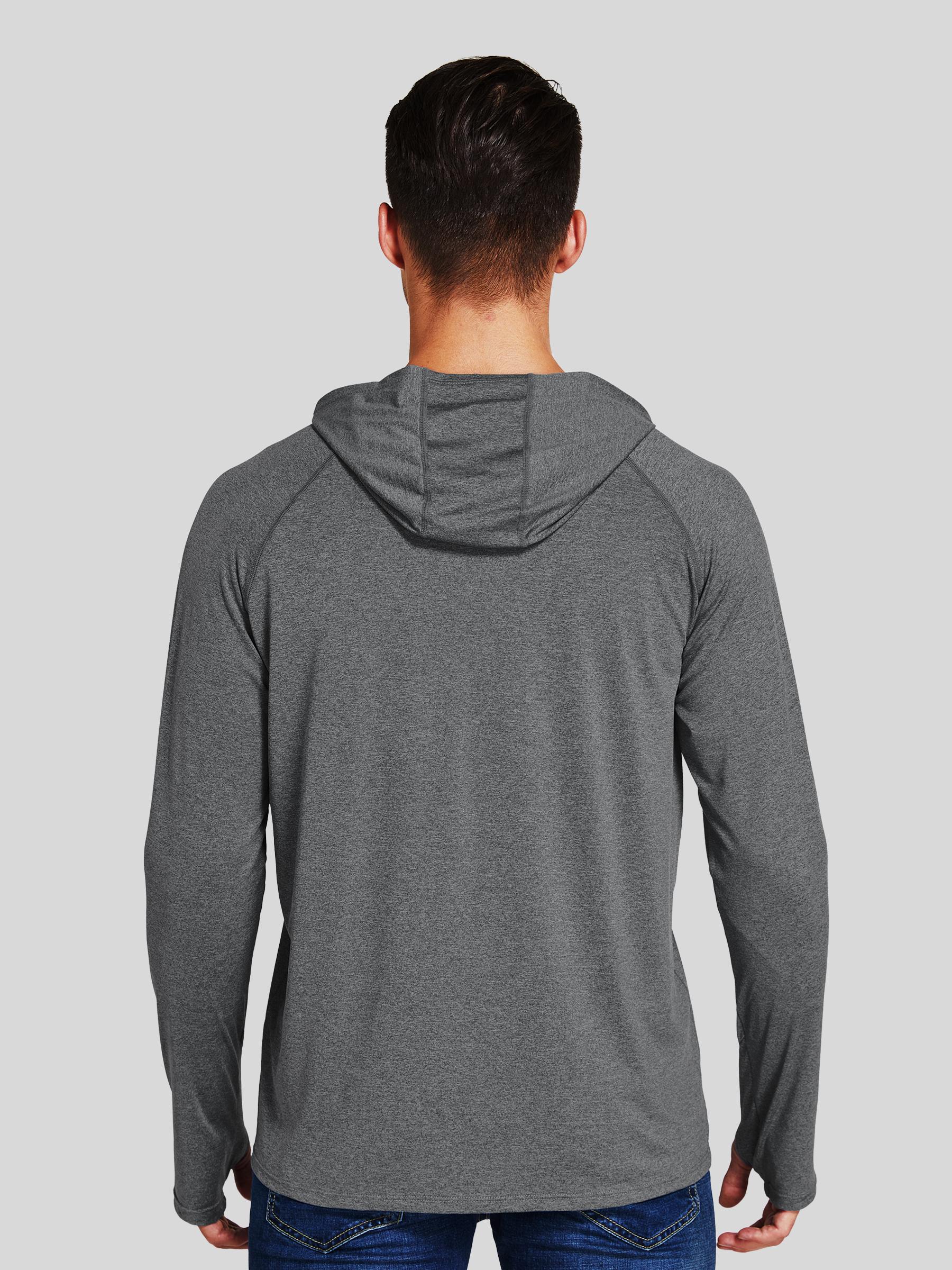 Men's Sun Protection Long Sleeve Hooded Shirts - Image 5