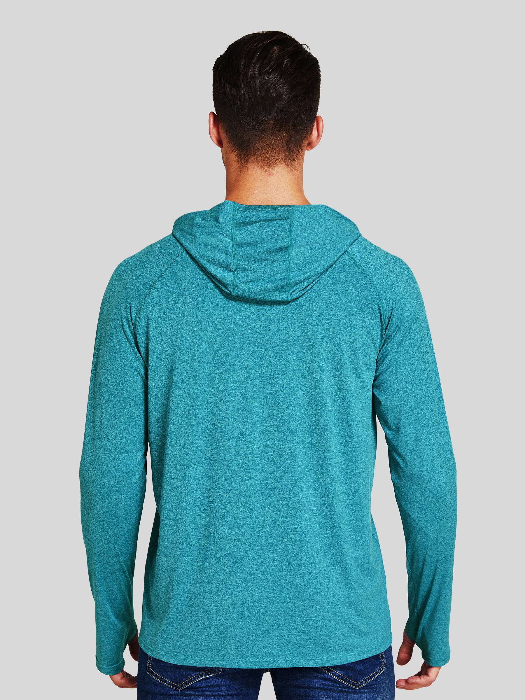 Men's Sun Protection Long Sleeve Hooded Shirts - Image 21