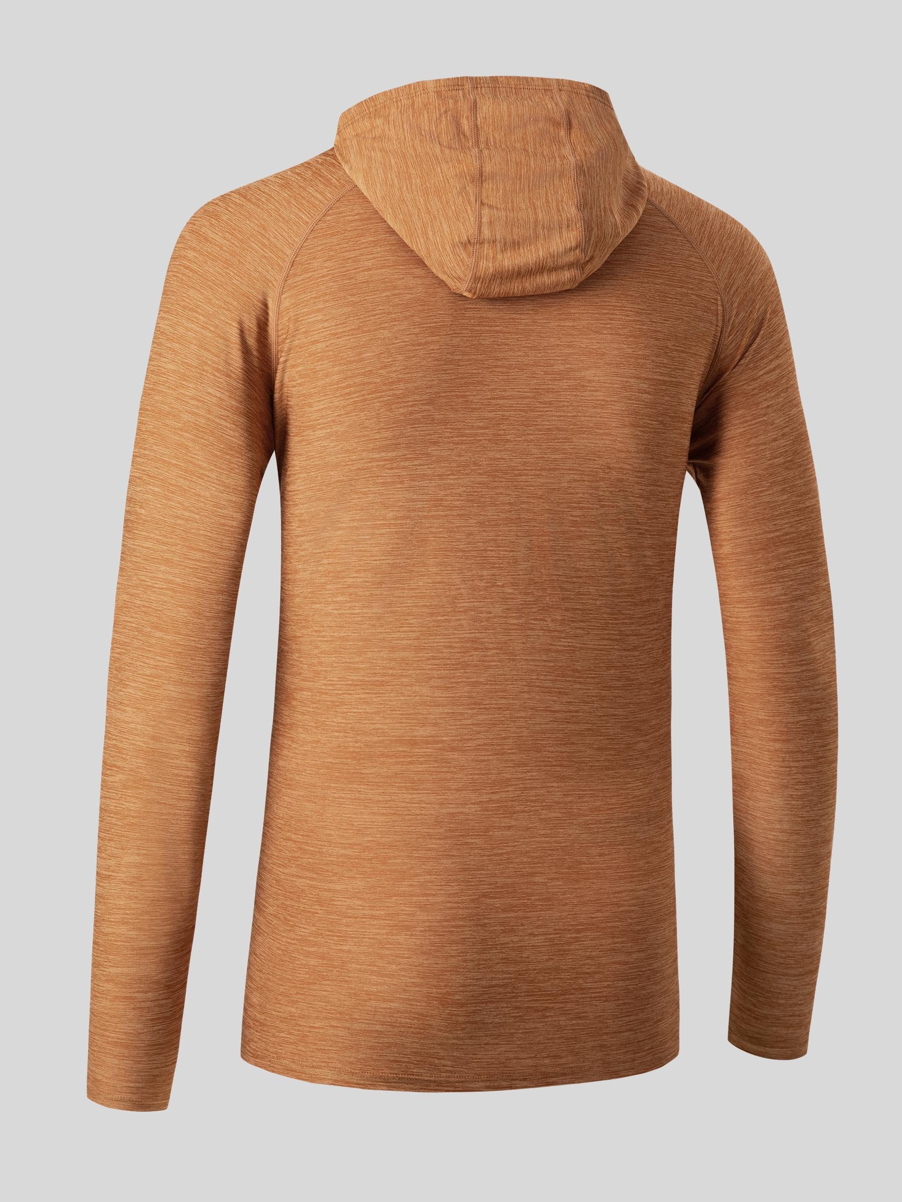 Men's Sun Protection Long Sleeve Hooded Shirts - Image 31