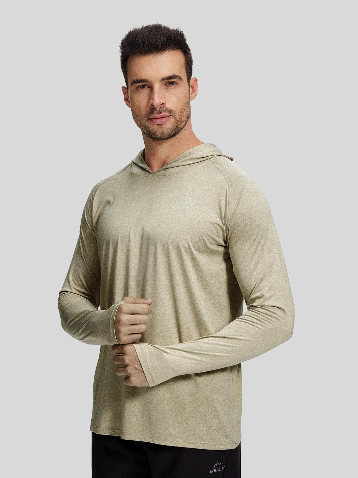 Men's Sun Protection Long Sleeve Hooded Shirts - Image 38