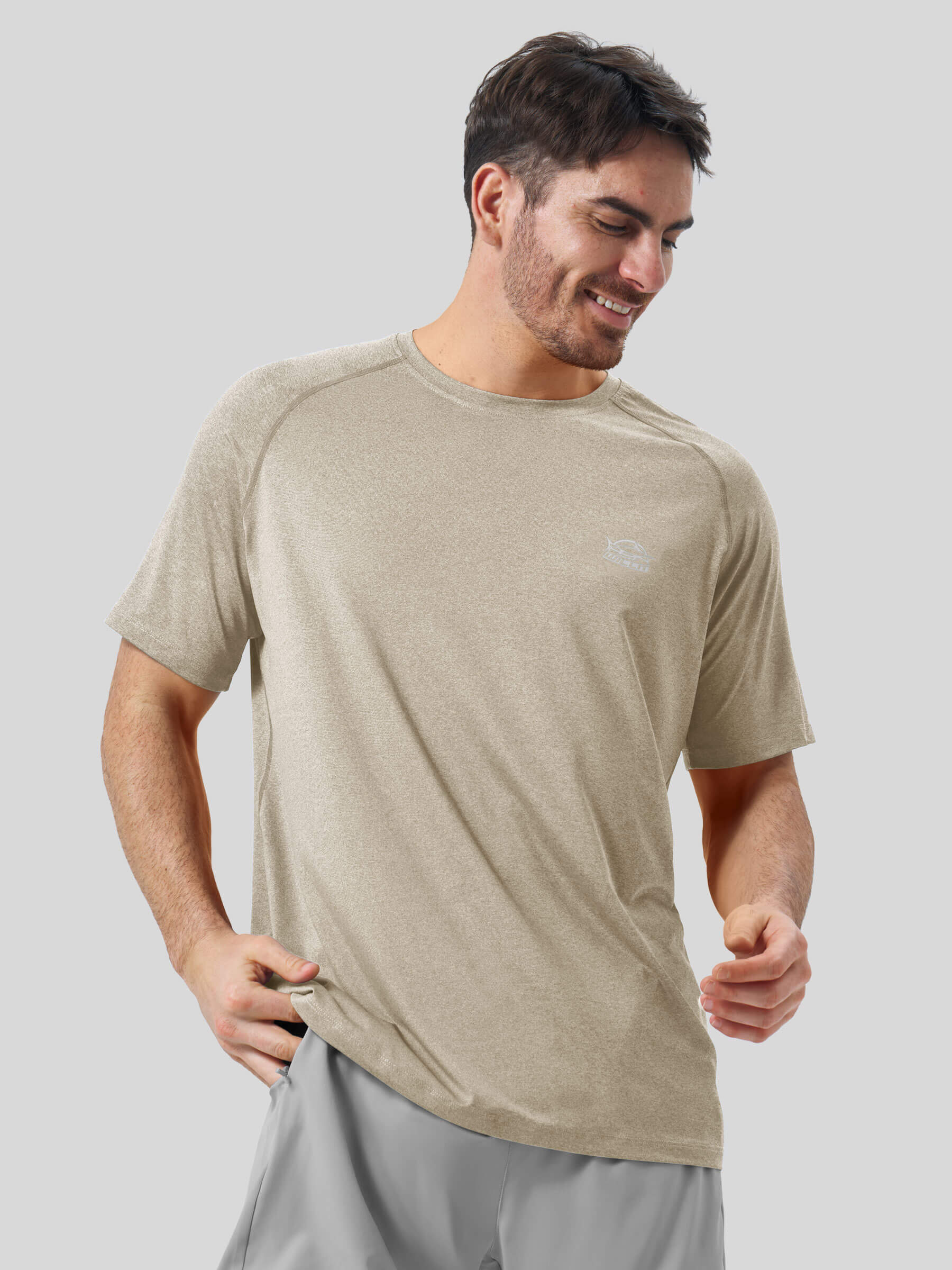 Men's Running Crew Neck T-Shirt