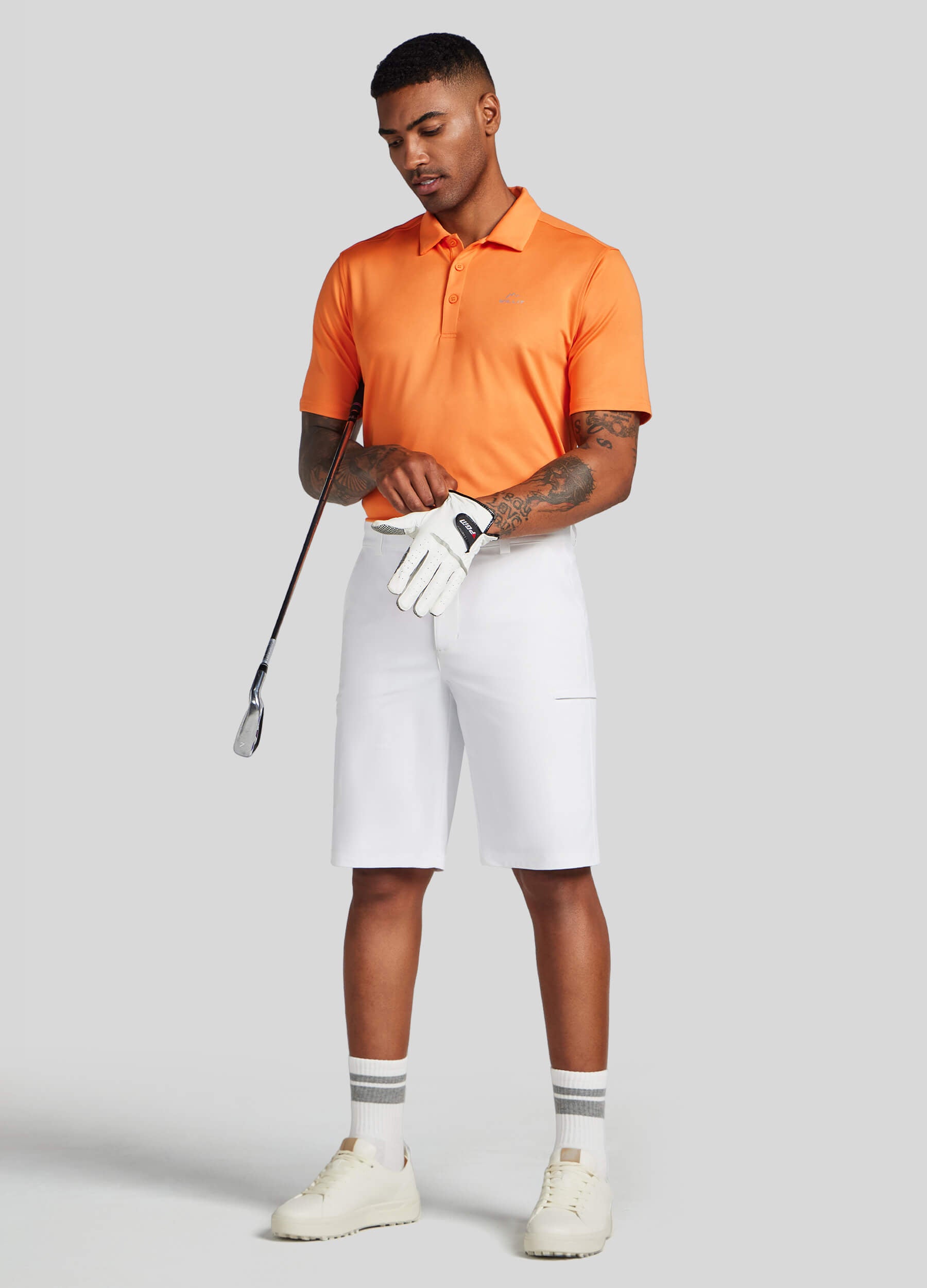Men Golf Dress Shorts Classic Fit - Image 65