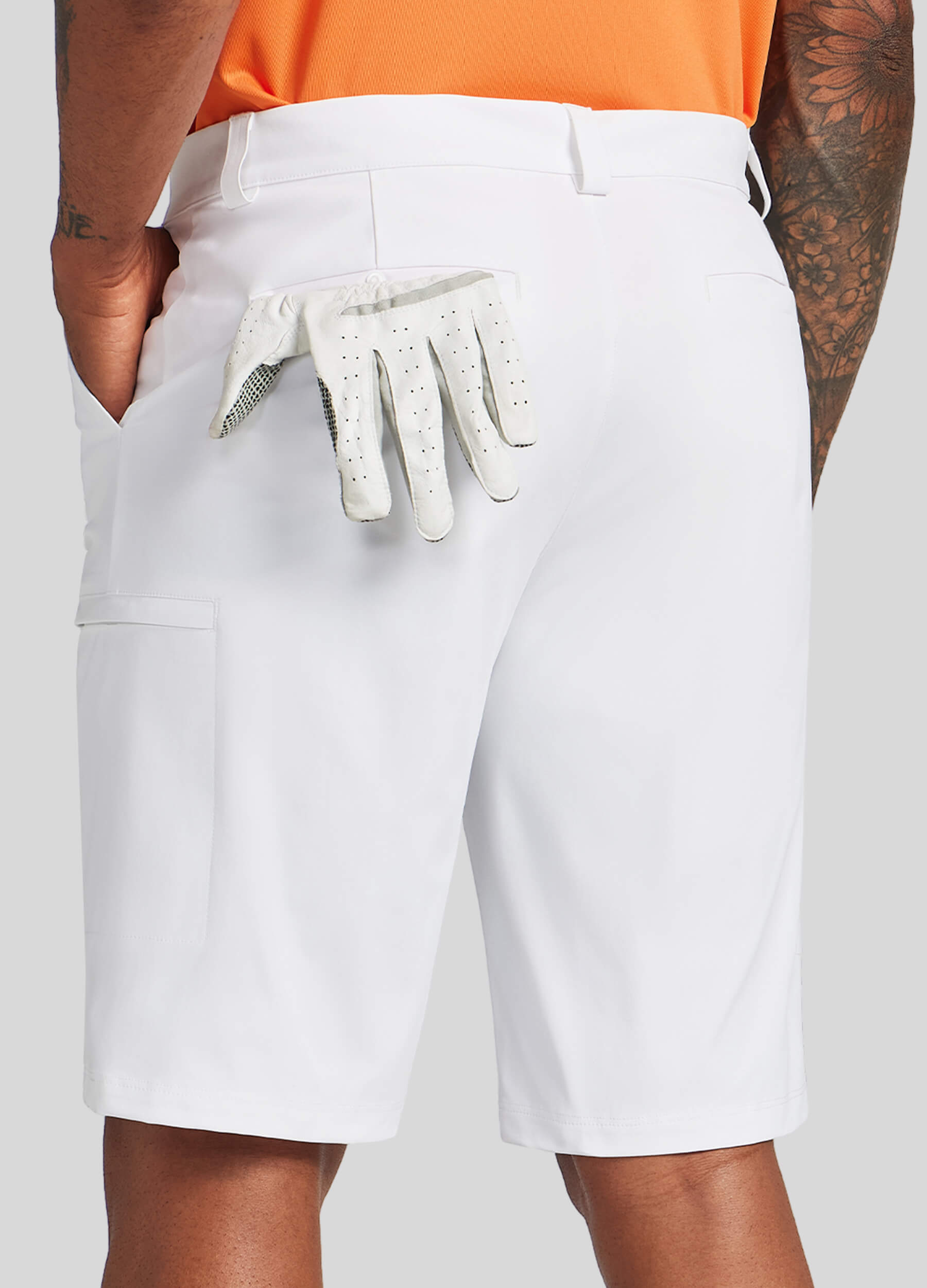 Men Golf Dress Shorts Classic Fit - Image 68