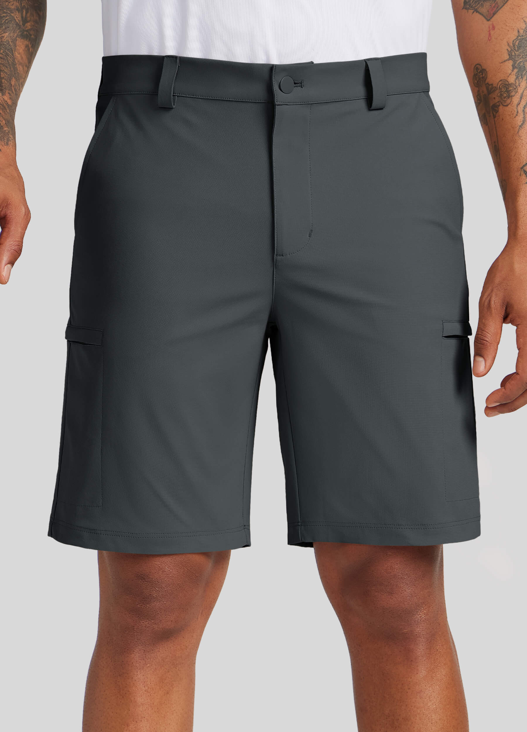 Men Golf Dress Shorts Classic Fit - Image 24