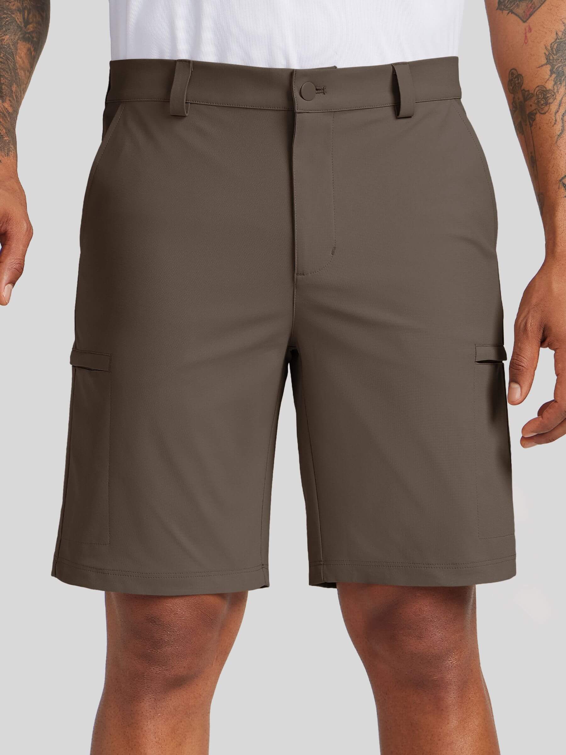 Men Golf Dress Shorts Classic Fit - Image 26