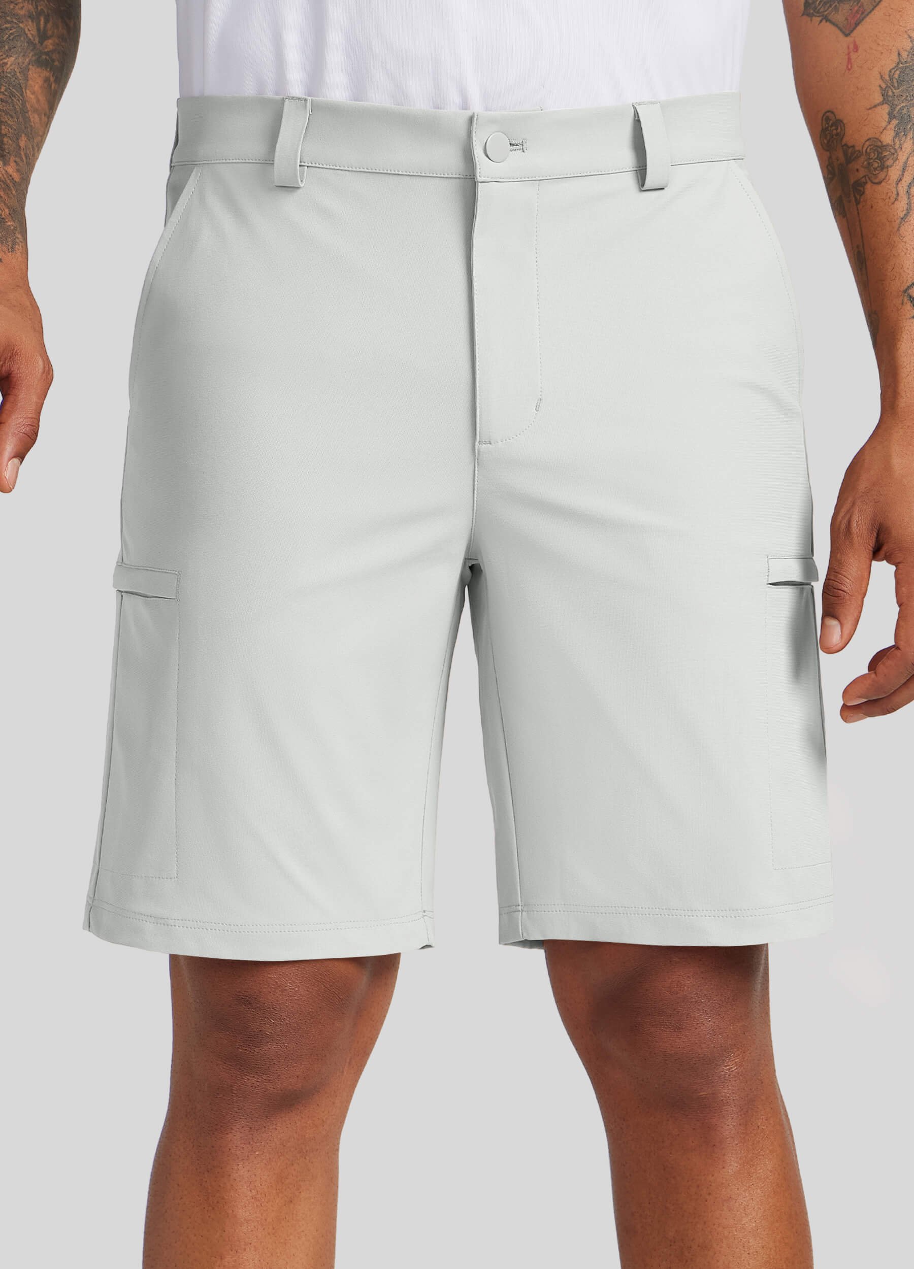 Men Golf Dress Shorts Classic Fit - Image 3