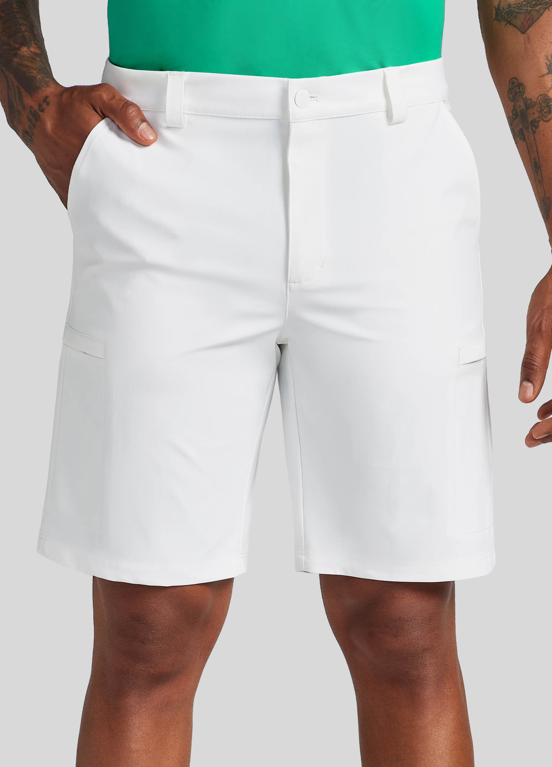 Men Golf Dress Shorts Classic Fit - Image 16