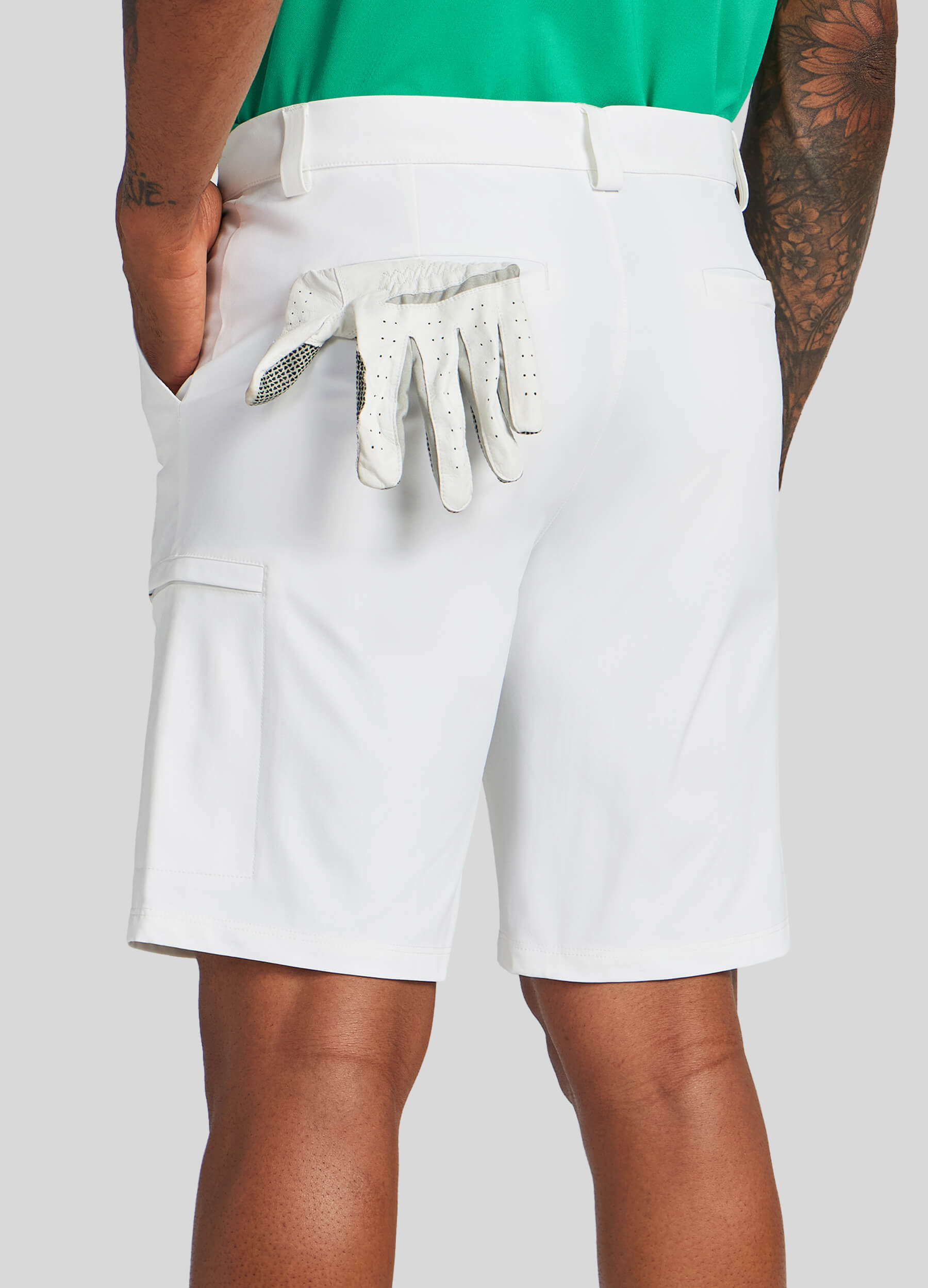 Men Golf Dress Shorts Classic Fit - Image 18