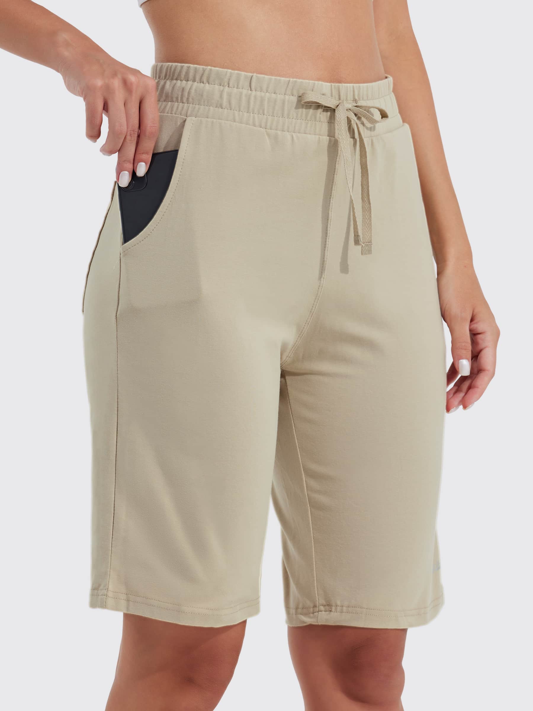 Women's Cotton Bermuda Shorts — Lounging & Casual - Image 12