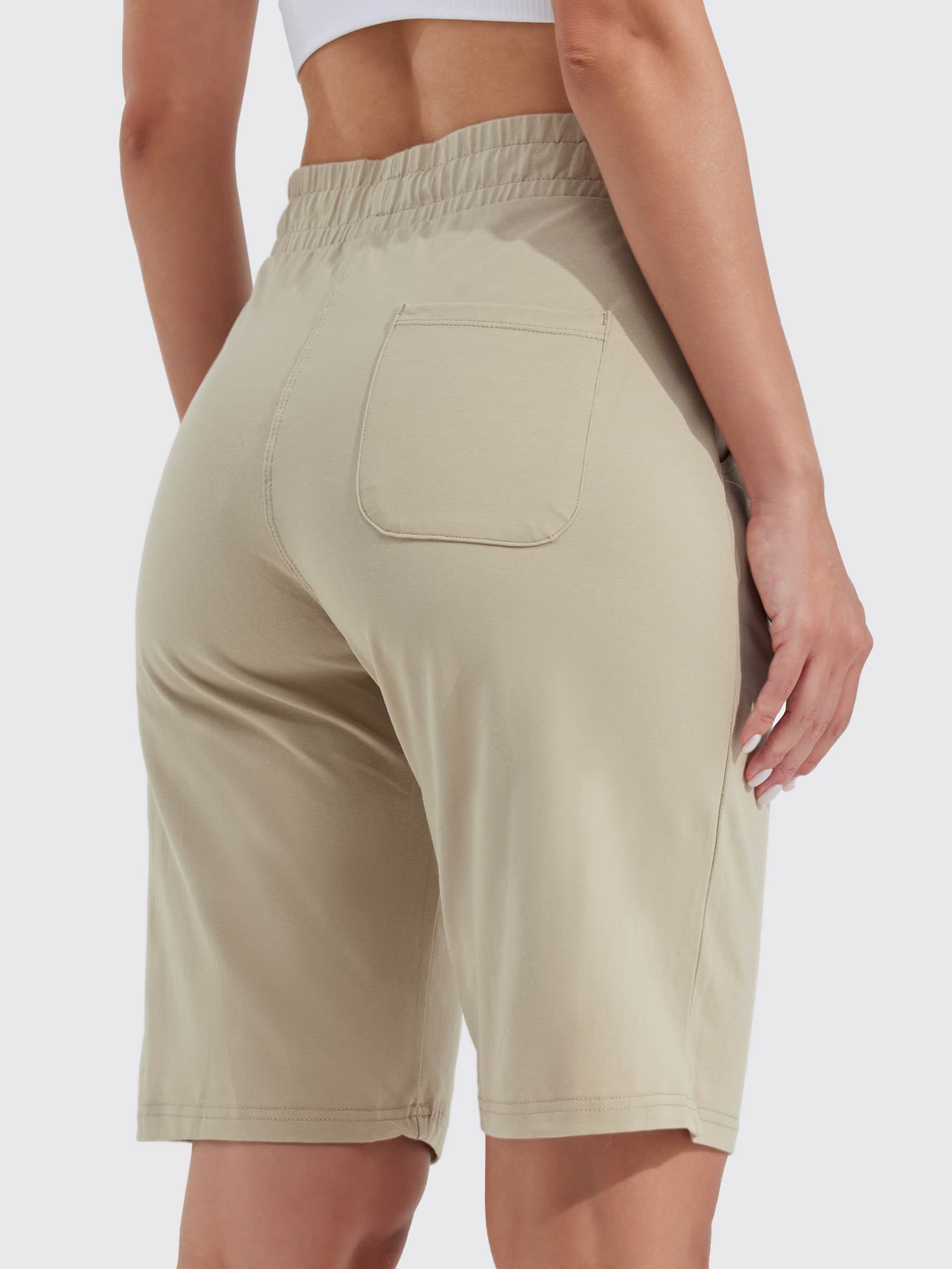 Women's Cotton Bermuda Shorts — Lounging & Casual - Image 13