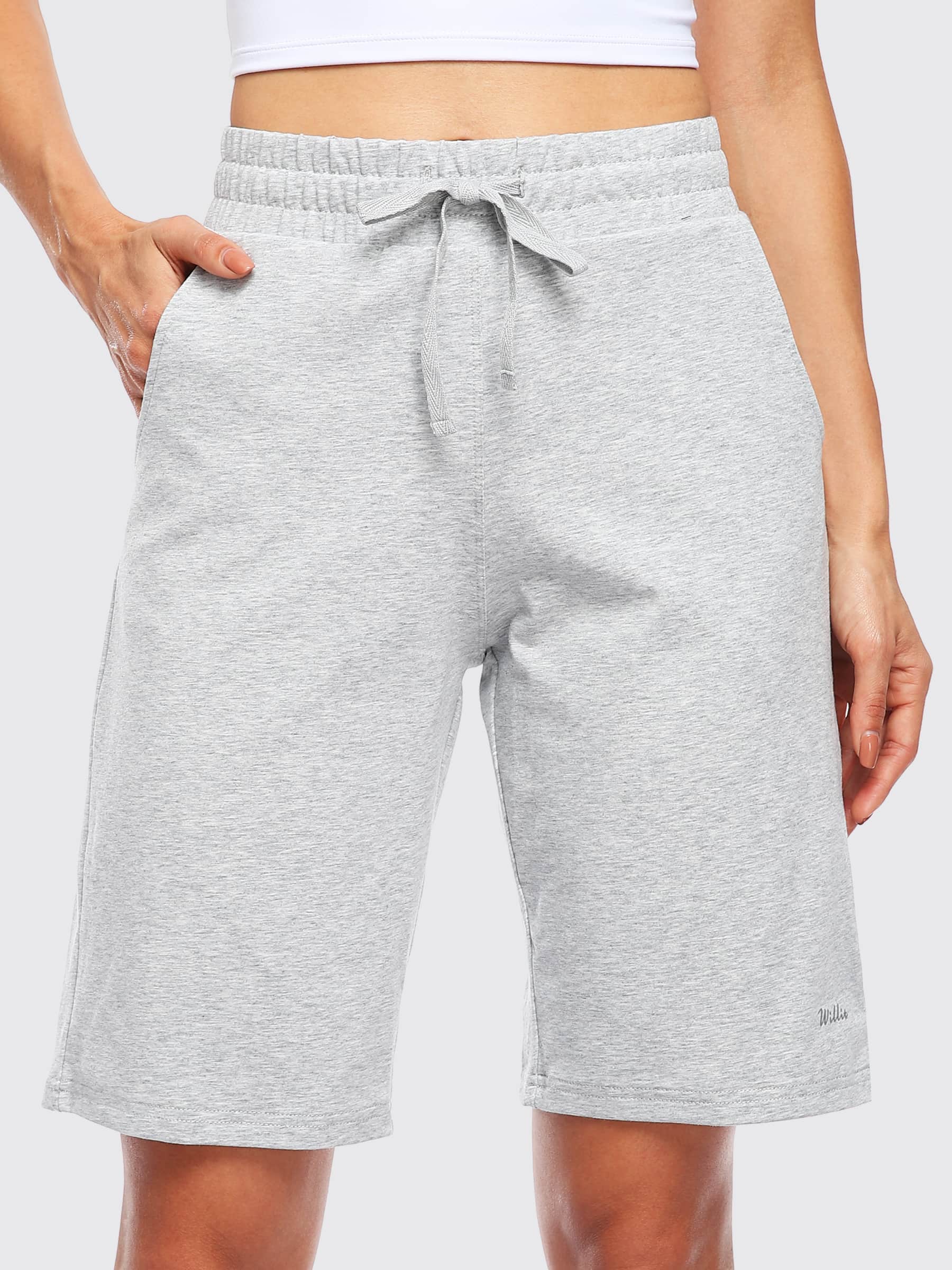 Women's Cotton Bermuda Shorts — Lounging & Casual