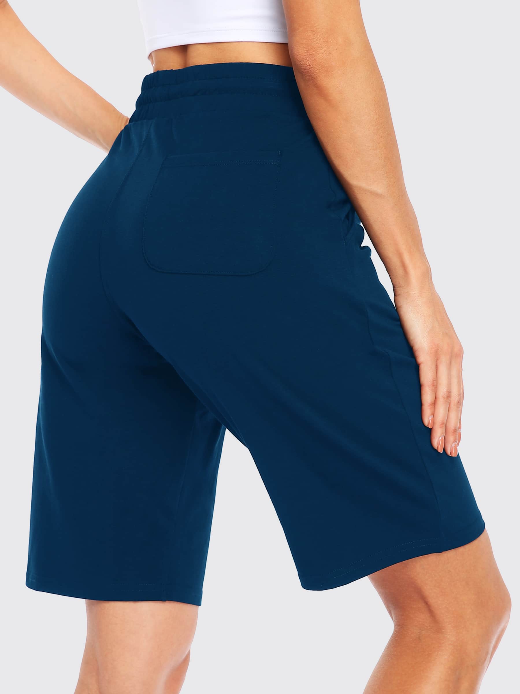 Women's Cotton Bermuda Shorts — Lounging & Casual - Image 10