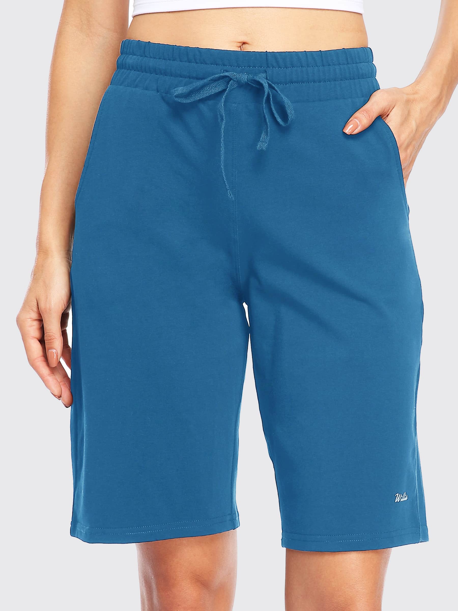 Women's Cotton Bermuda Shorts — Lounging & Casual - Image 22