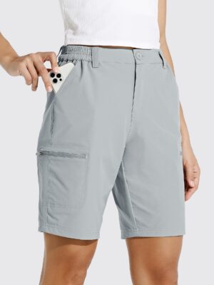 Women's Outdoor Cargo Shorts 10 Inch