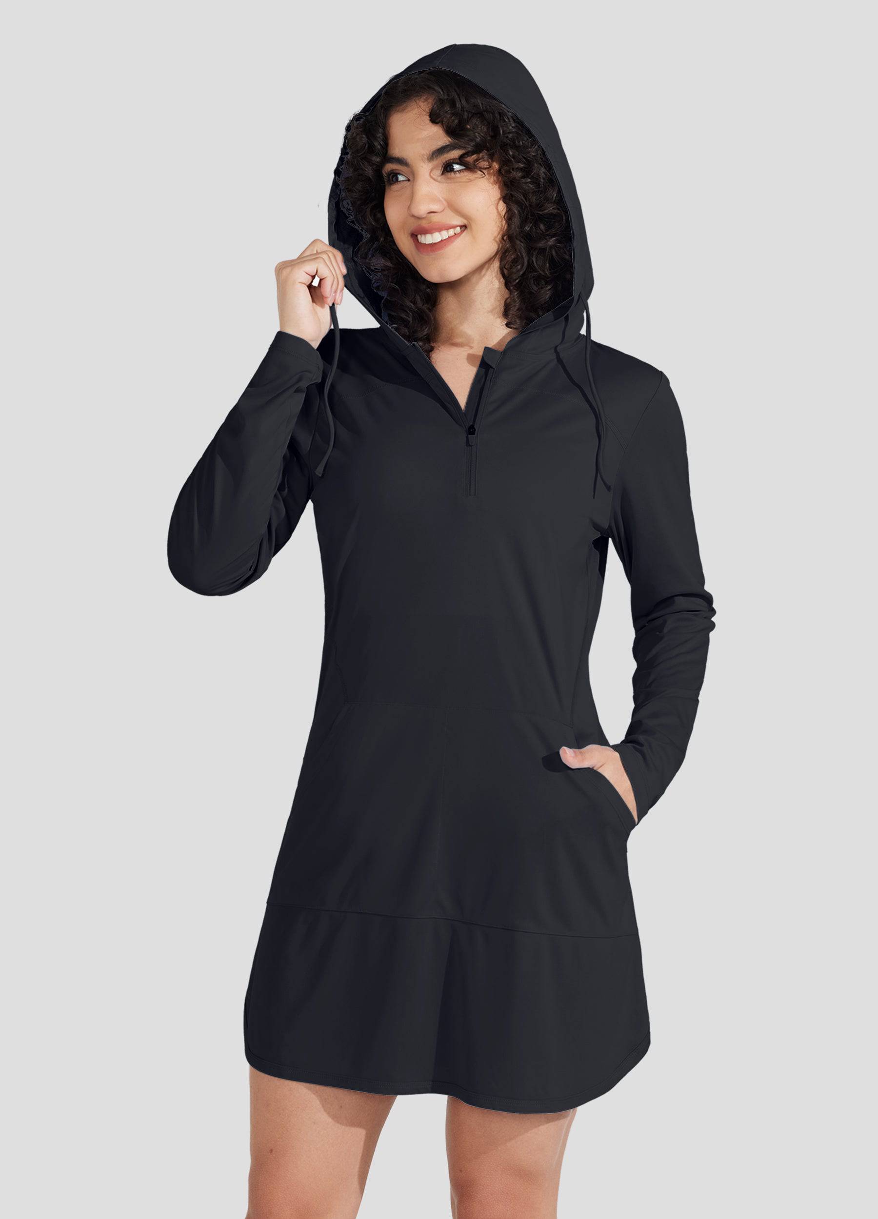 Women's Beach Hooded Cover-Up Dress - Image 28