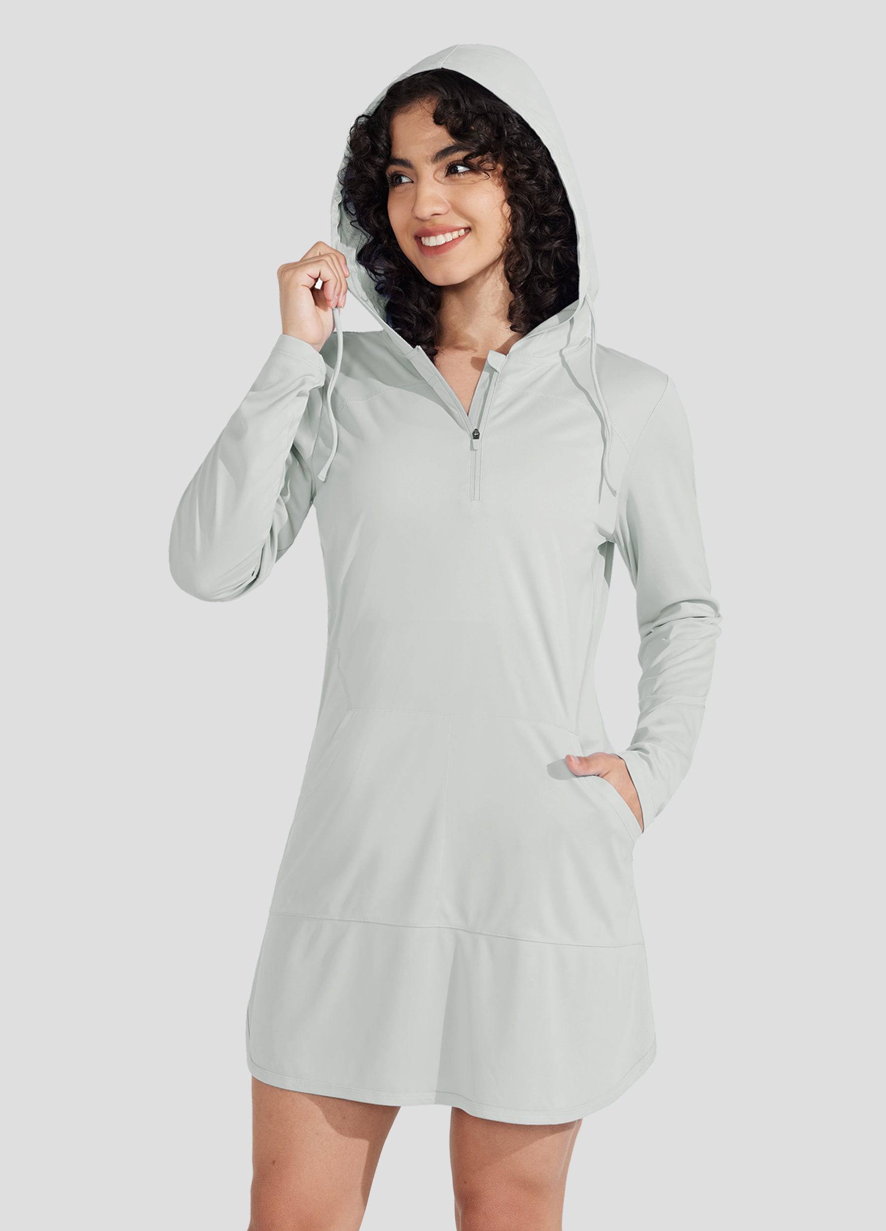 Women's Beach Hooded Cover-Up Dress - Image 7