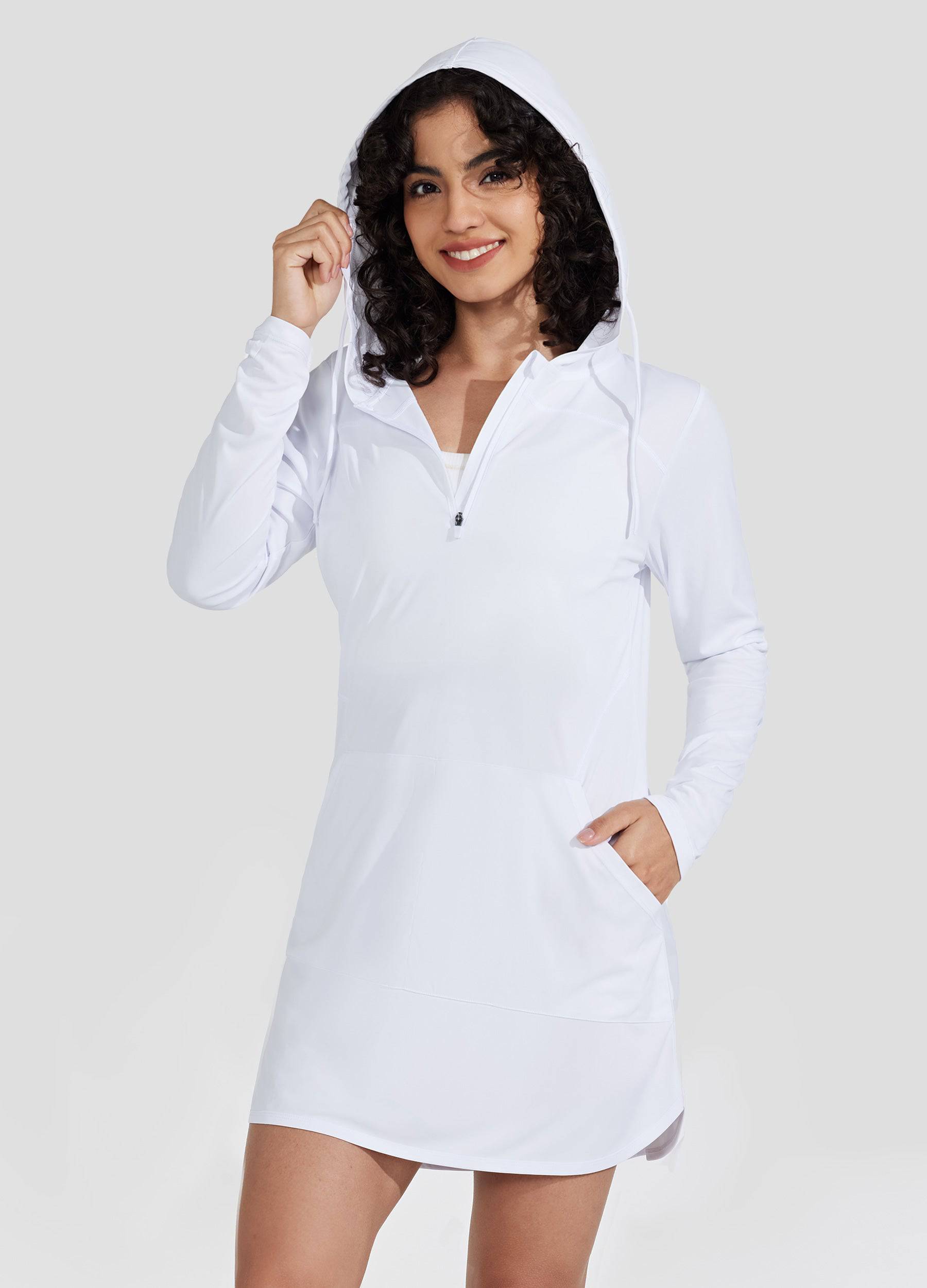 Women's Beach Hooded Cover-Up Dress - Image 23