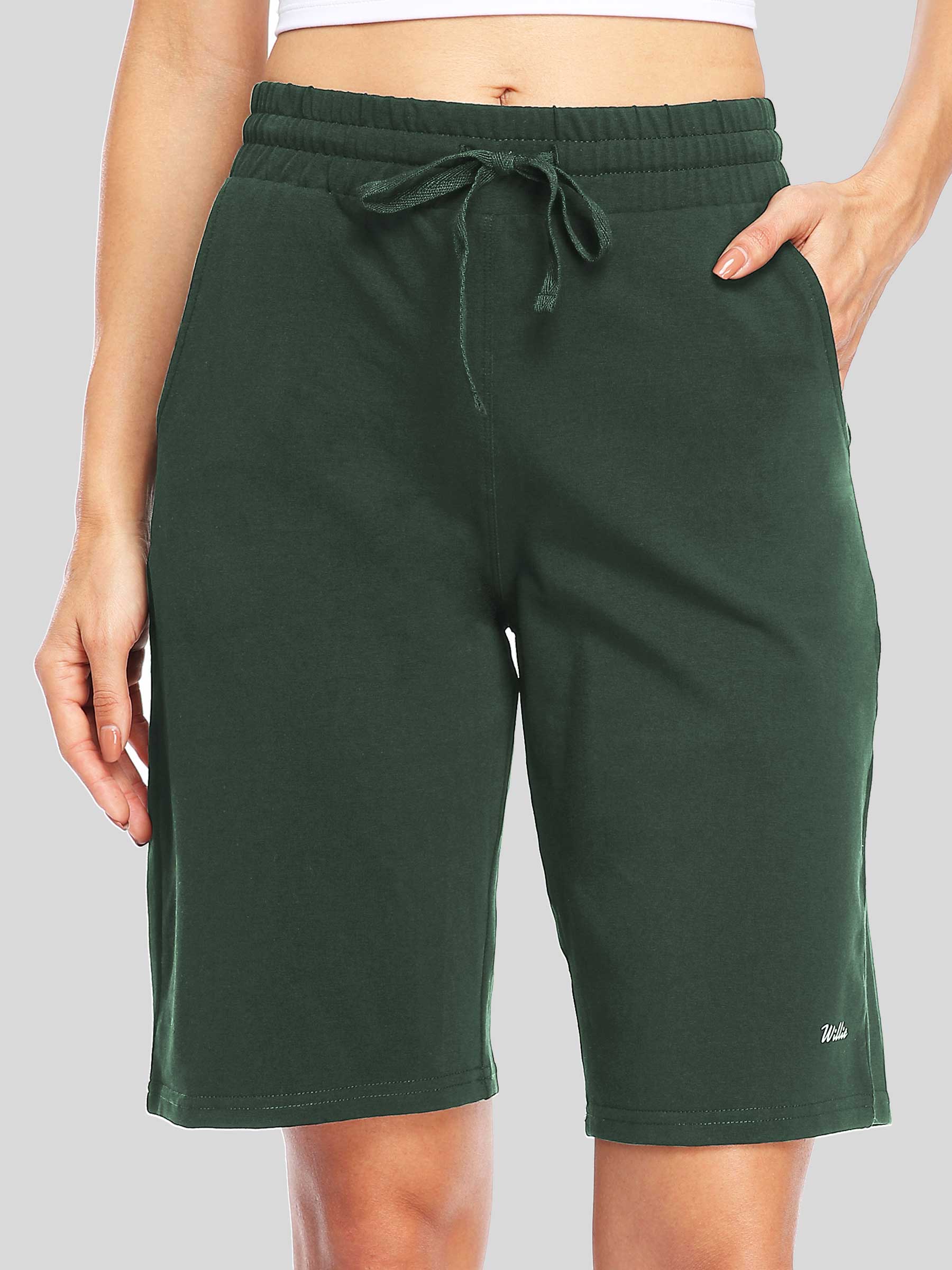 Women's Cotton Bermuda Shorts — Lounging & Casual - Image 61