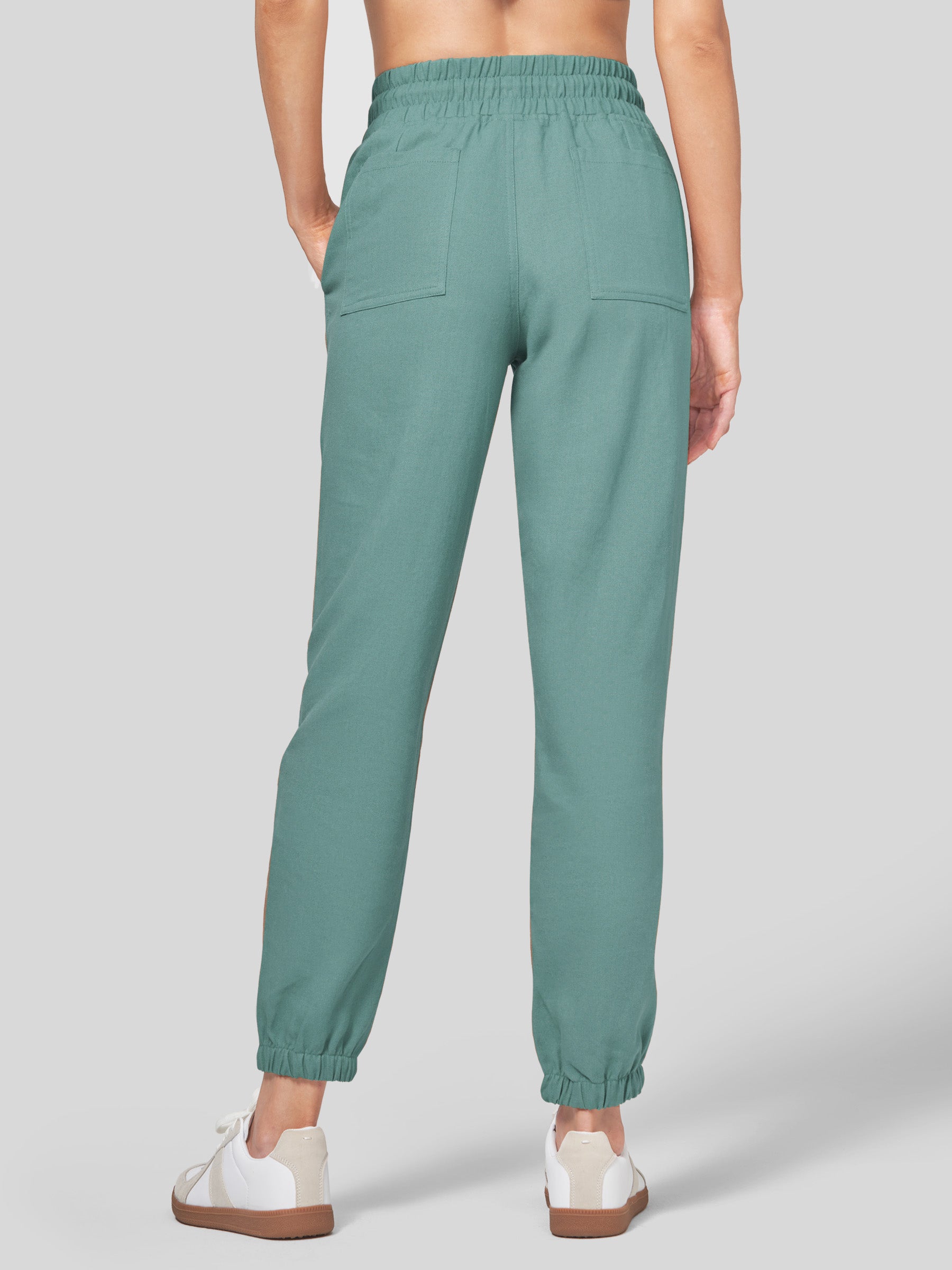 Women's Cotton Linen Joggers - Image 13