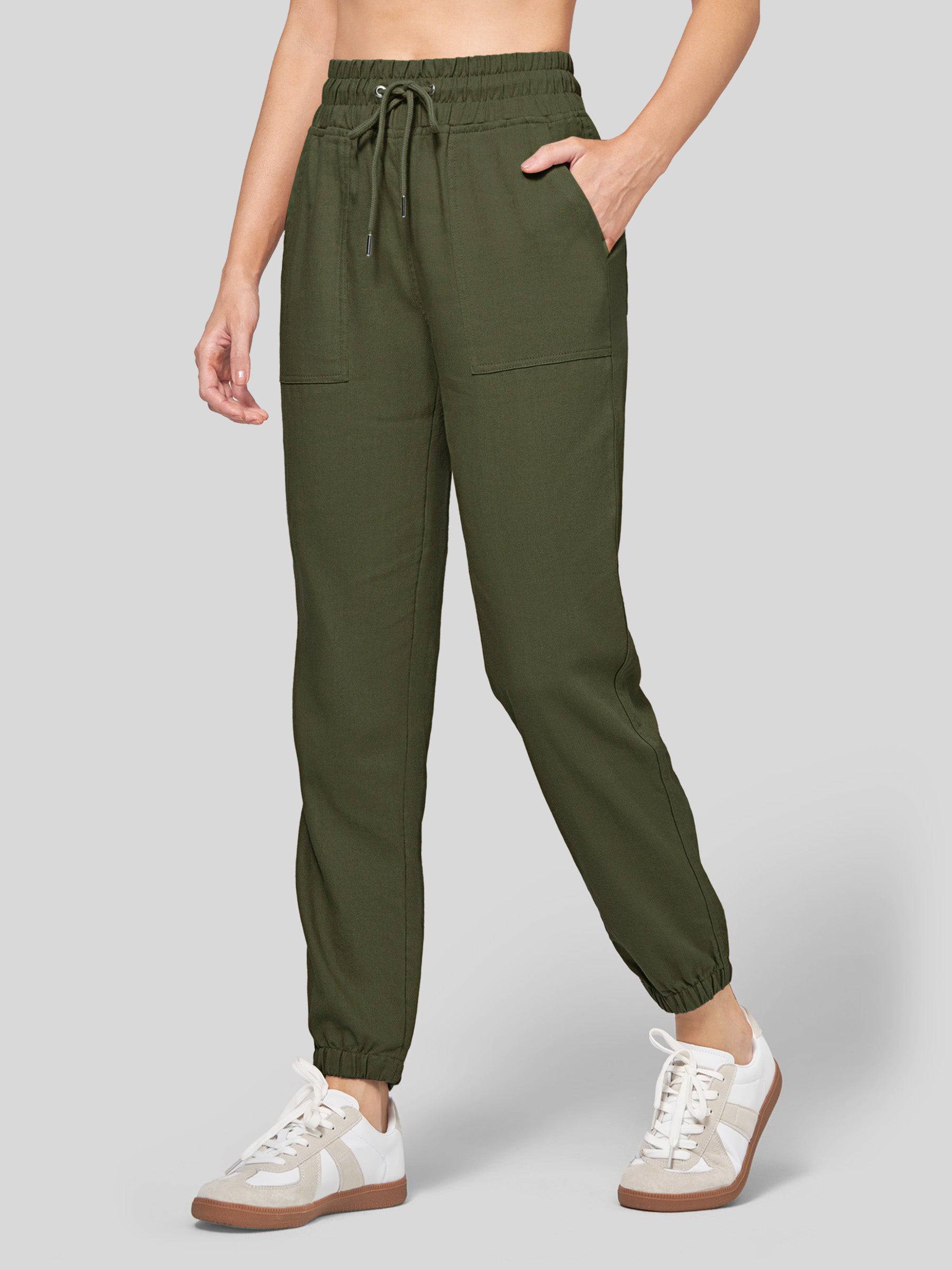 Women's Cotton Linen Joggers - Image 17