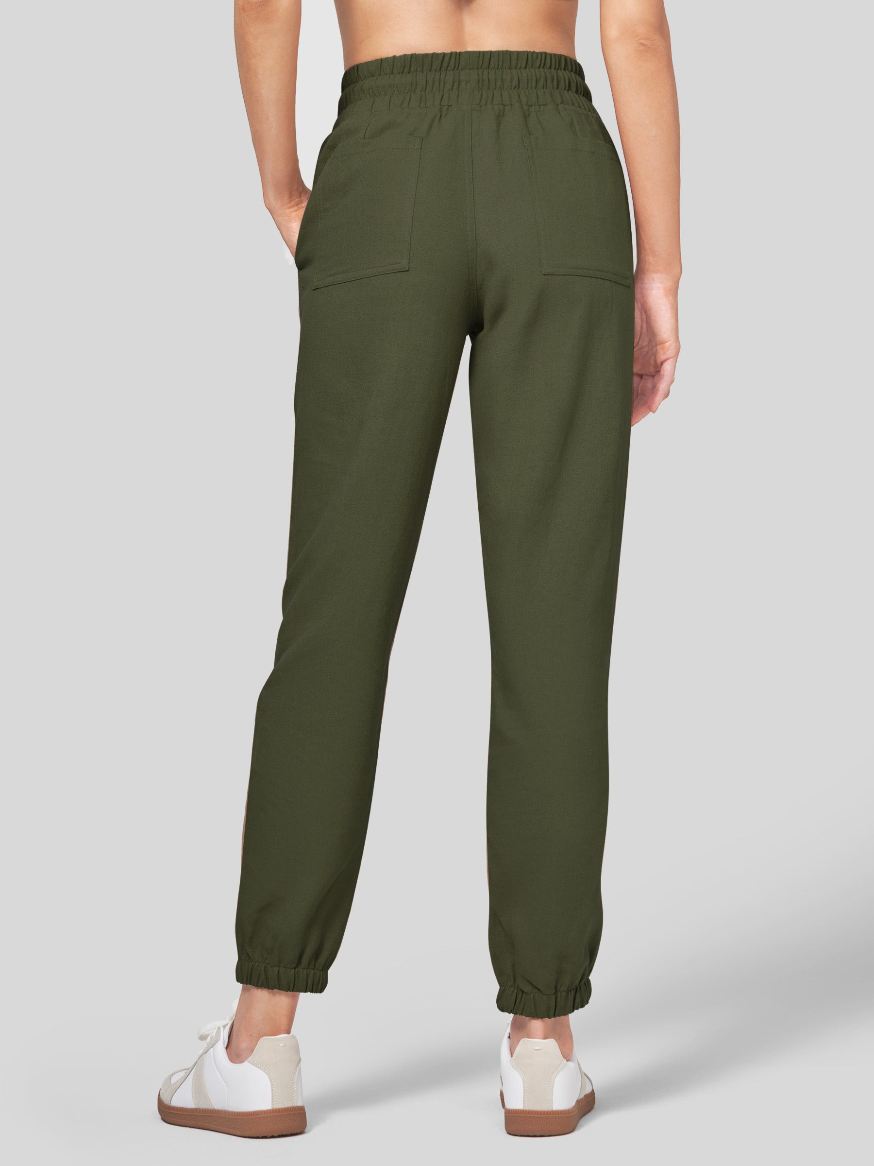 Women's Cotton Linen Joggers - Image 18